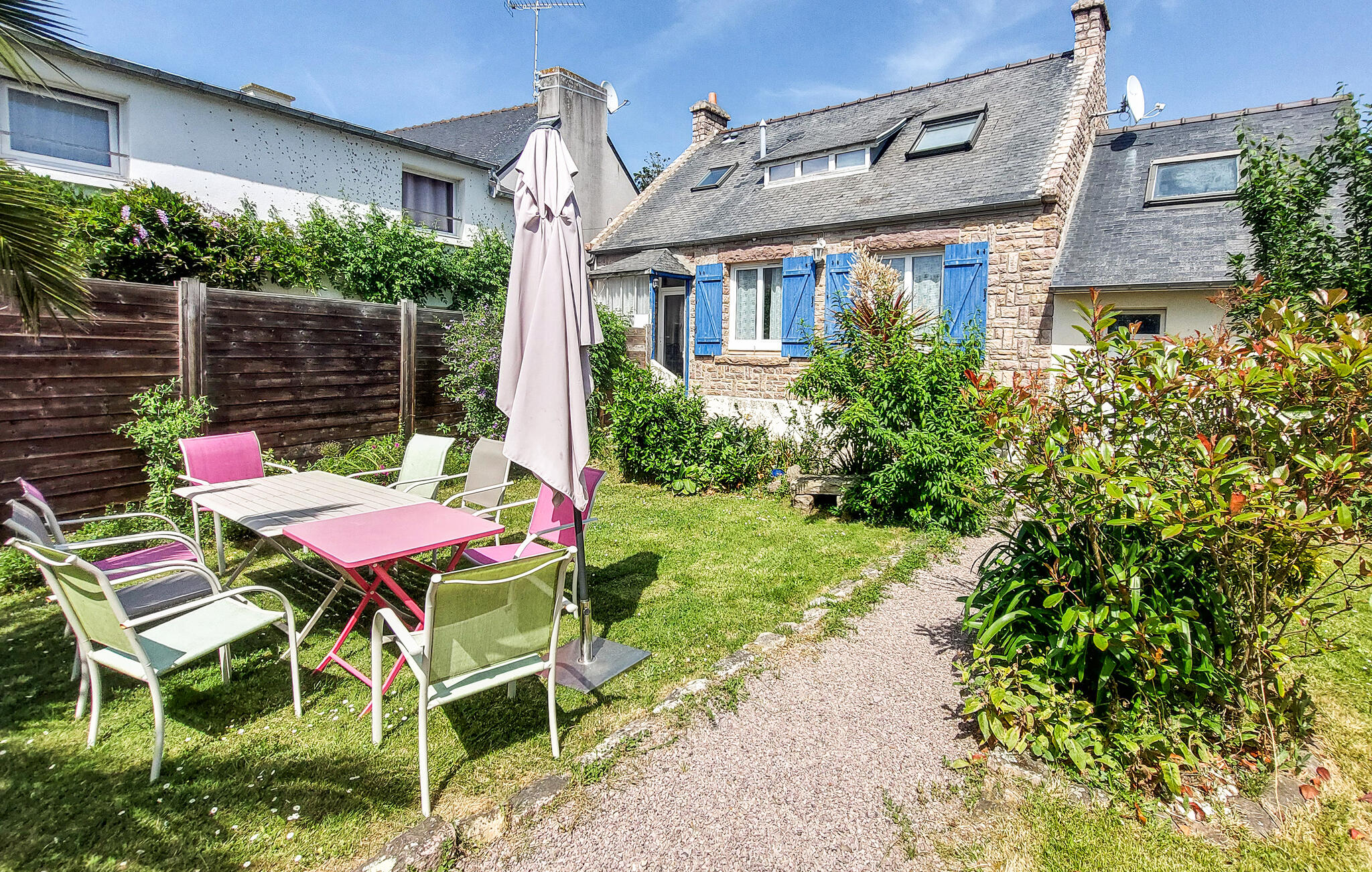 Vakantiehuis met omheinde tuin in Erquy (Frankrijk) 2 honden zijn welkom