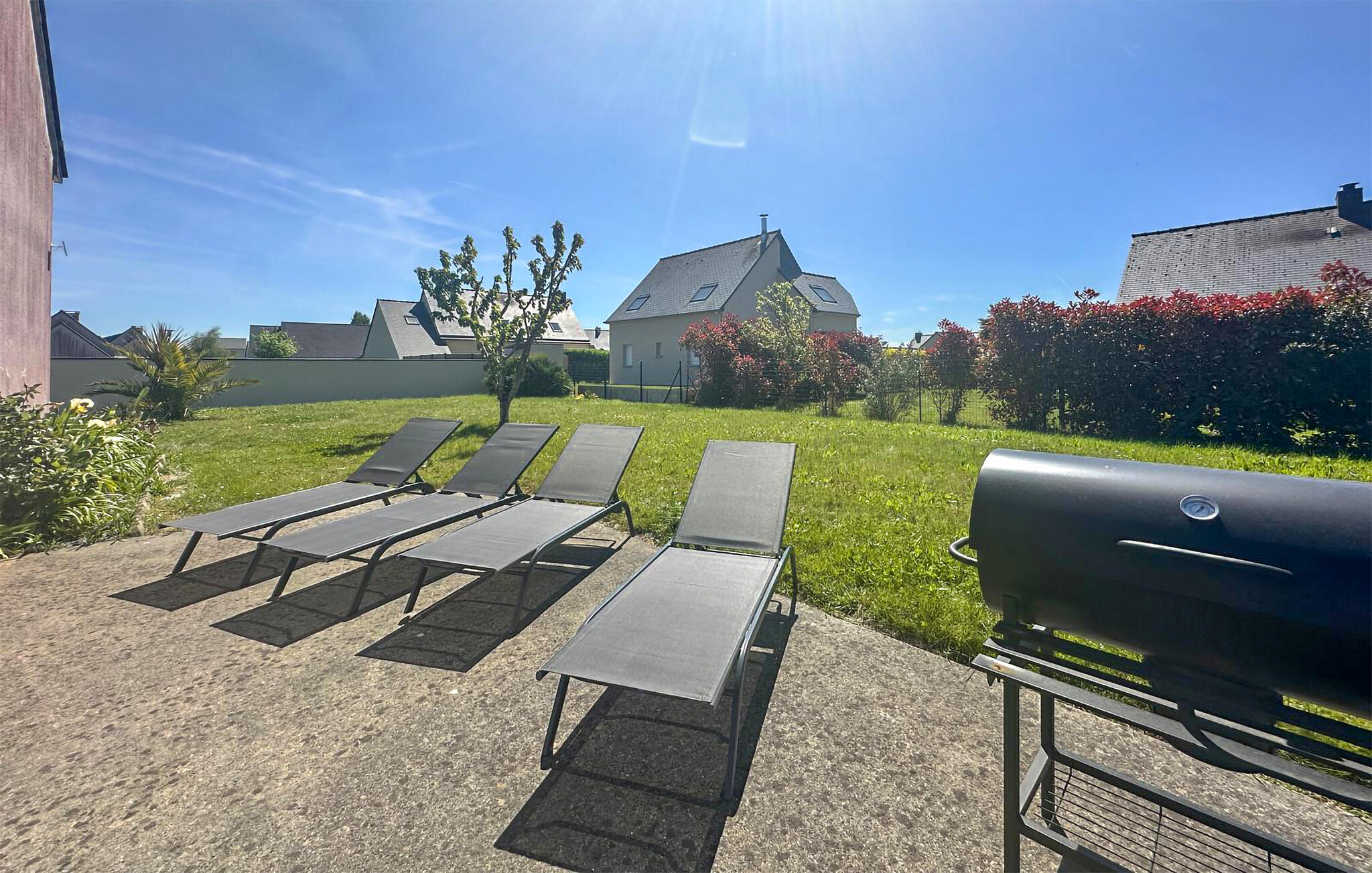 Vakantiehuis met omheinde tuin in Le Vivier-sur-Mer (Frankrijk) 2 honden zijn welkom