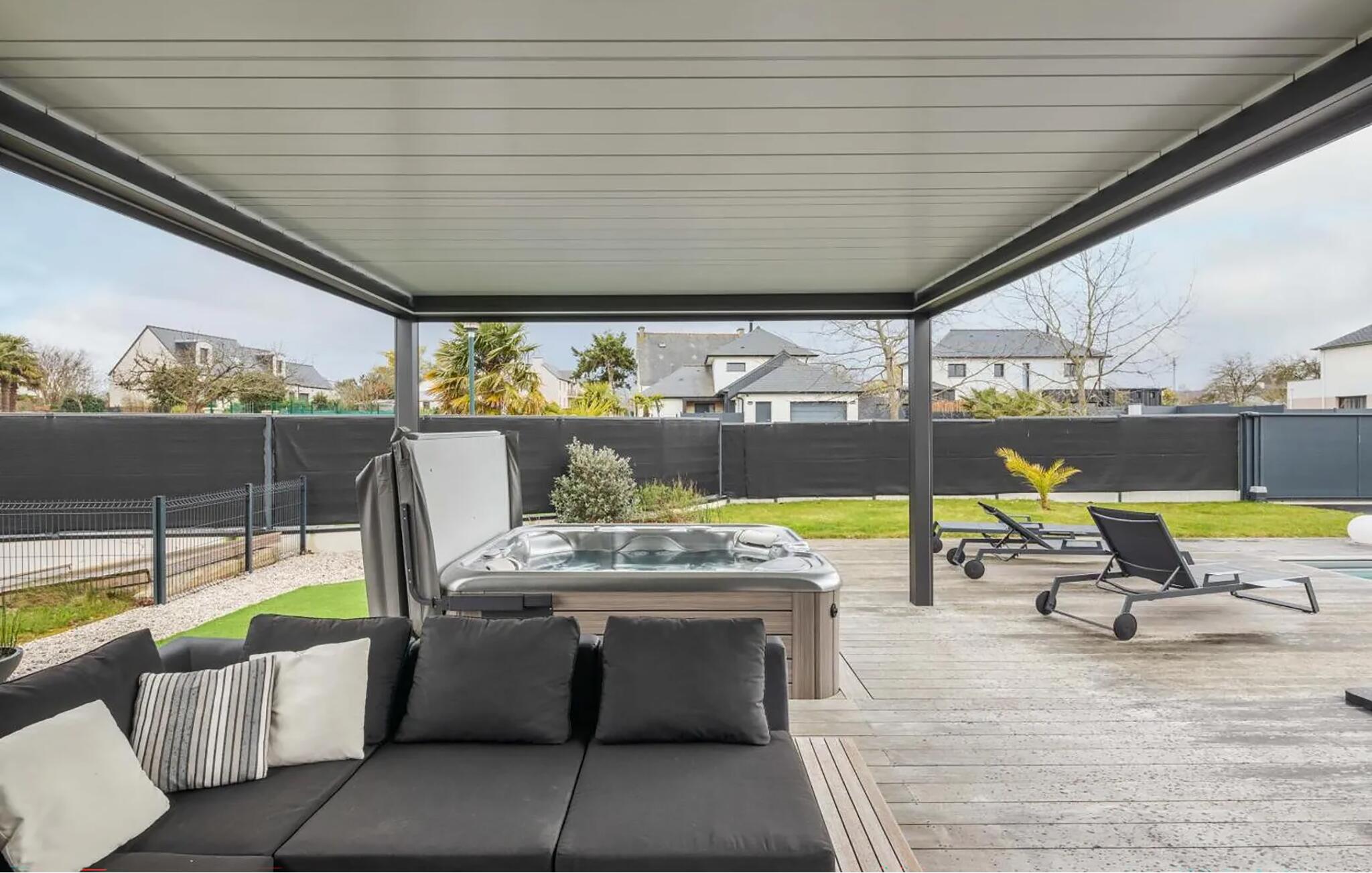 Vakantiehuis met omheinde tuin in Dinard (Frankrijk) 2 honden zijn welkom