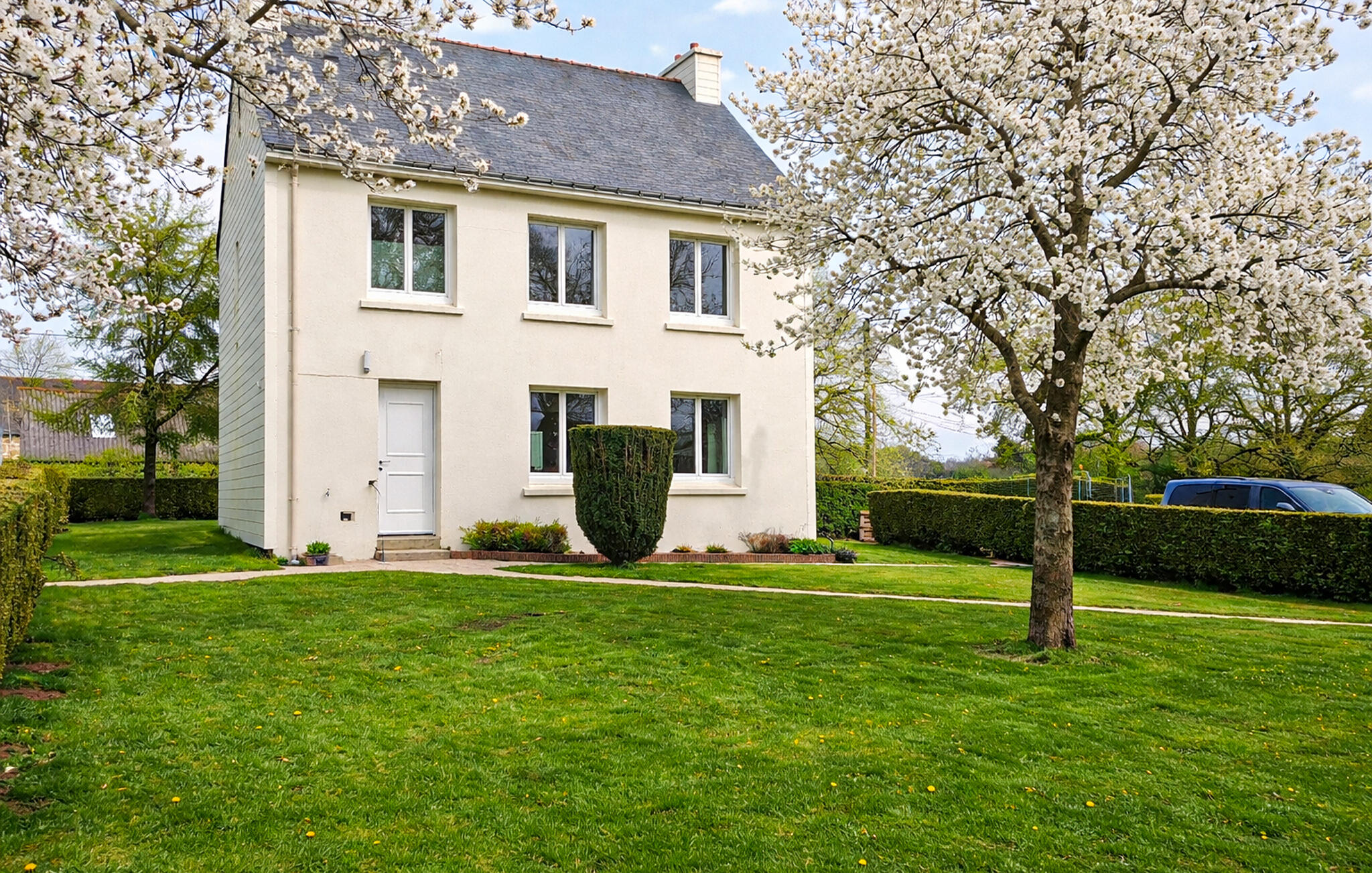 Ferienhaus in Priziac (Frankreich) und 1 Hund erlaubt