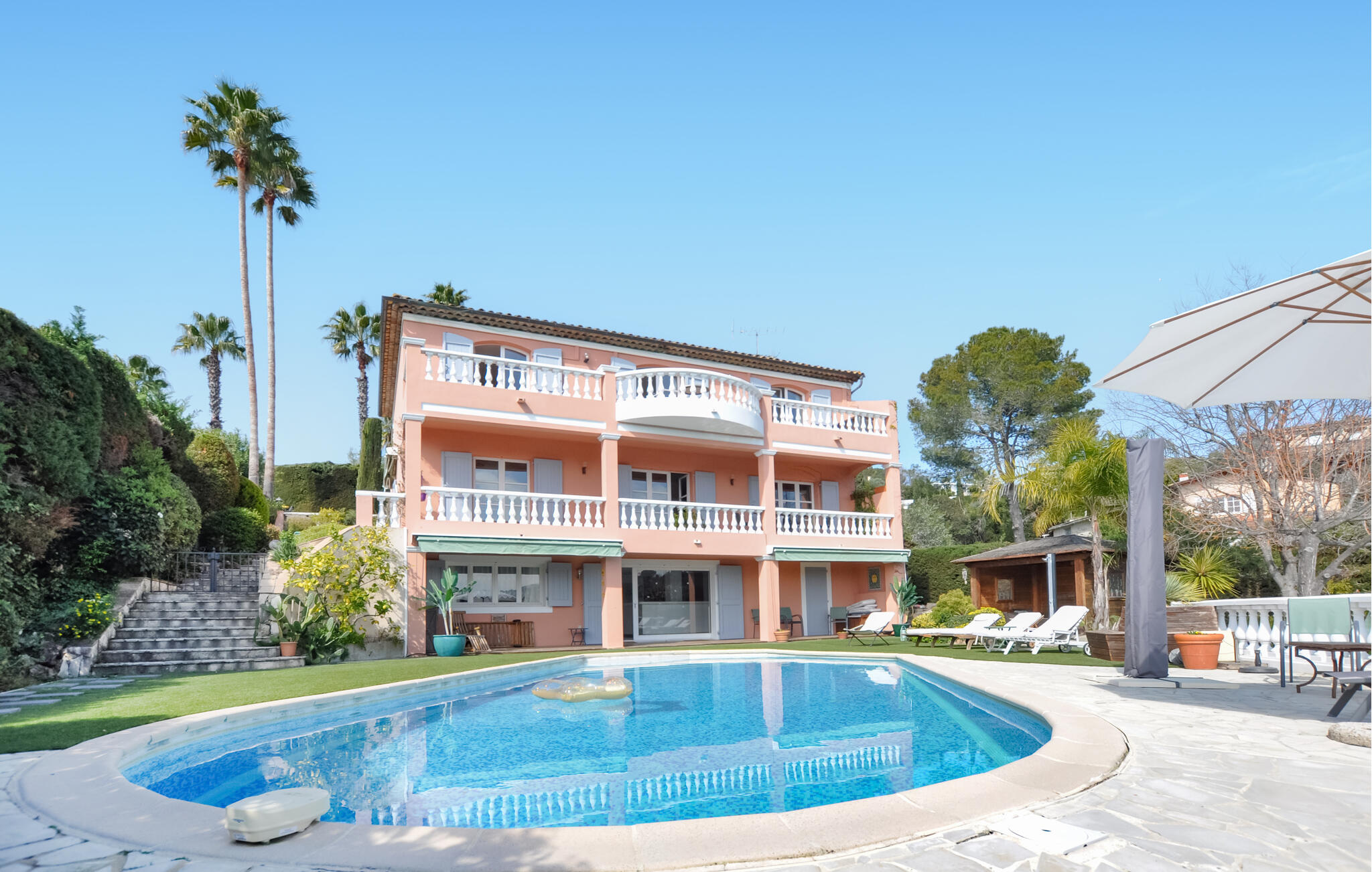 Vakantiehuis met privé zwembad in Mougins (Frankrijk) voor 8 personen