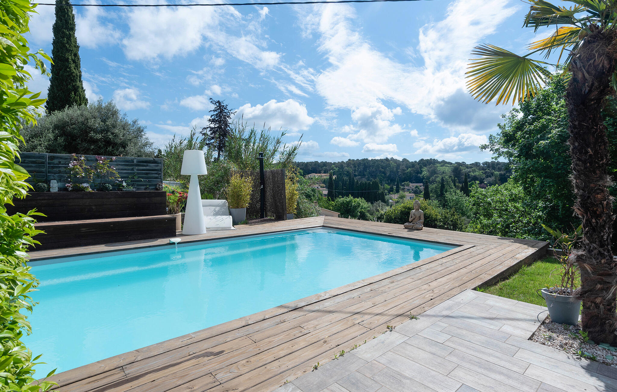 Vakantiehuis met privé zwembad in Cabris (Frankrijk) voor 6 personen