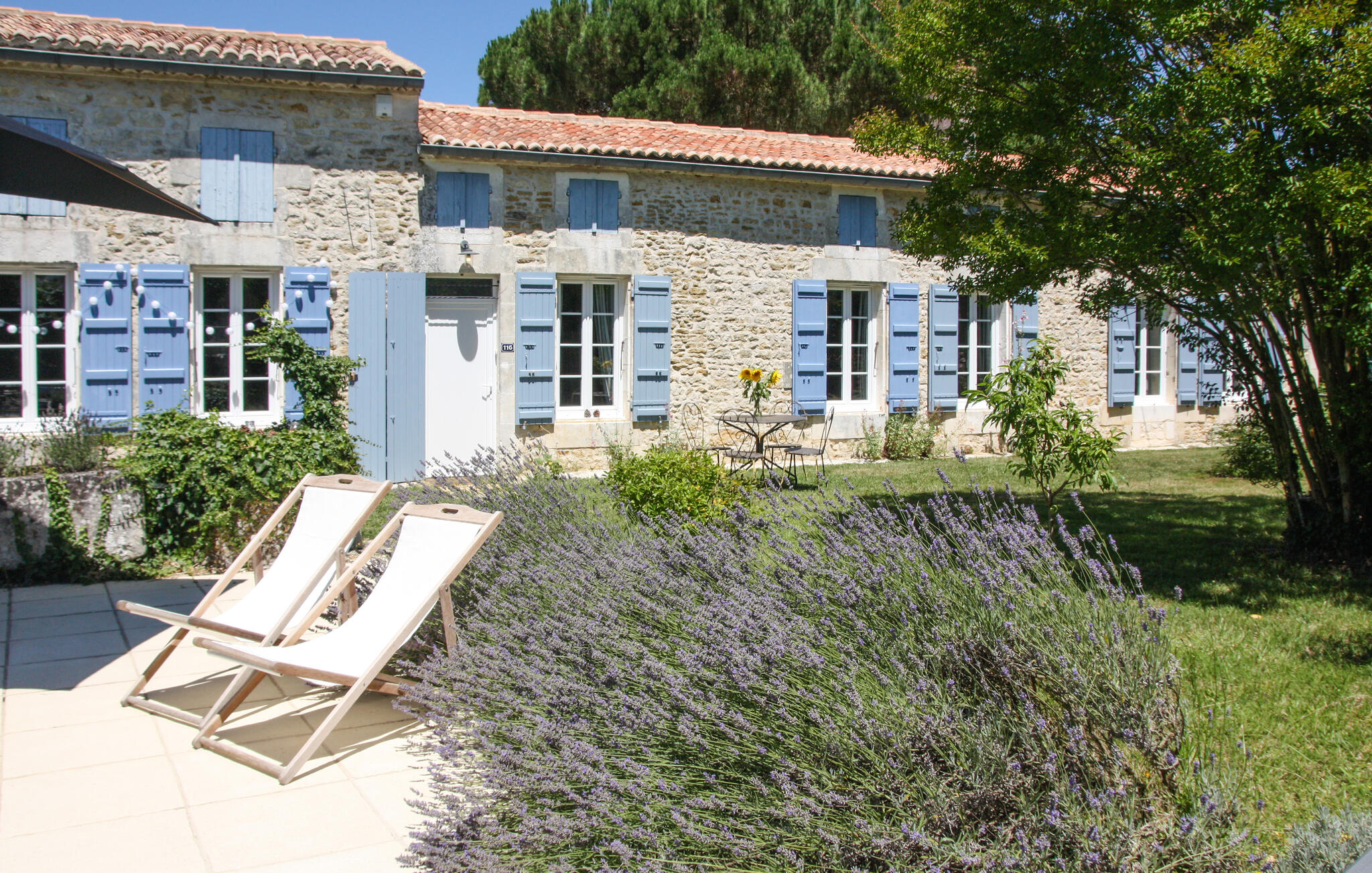 Vakantiehuis met omheinde tuin in Cravans (Frankrijk) 1 hond is welkom