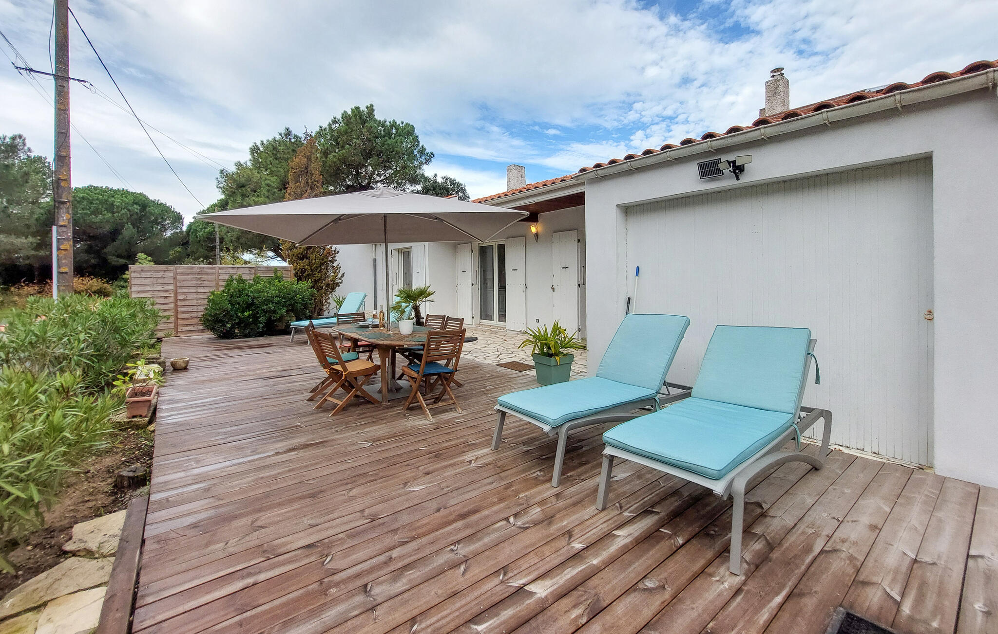 Vakantiehuis met omheinde tuin in Saint-Trojan-les-Bains (Frankrijk) 1 hond is welkom