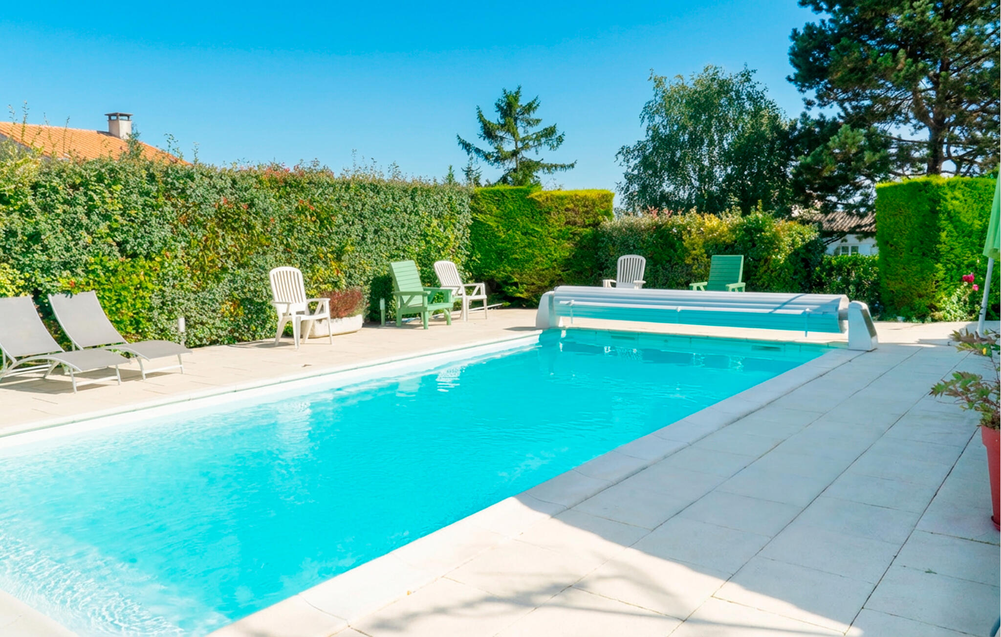 Vakantiehuis met omheinde tuin in Meschers-sur-Gironde (Frankrijk) 1 hond is welkom