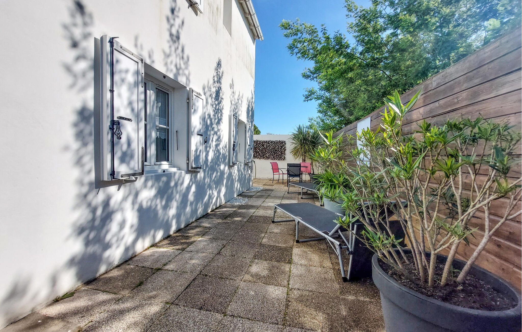 Vakantiehuis met omheinde tuin in Rivedoux-Plage (Frankrijk) 1 hond is welkom