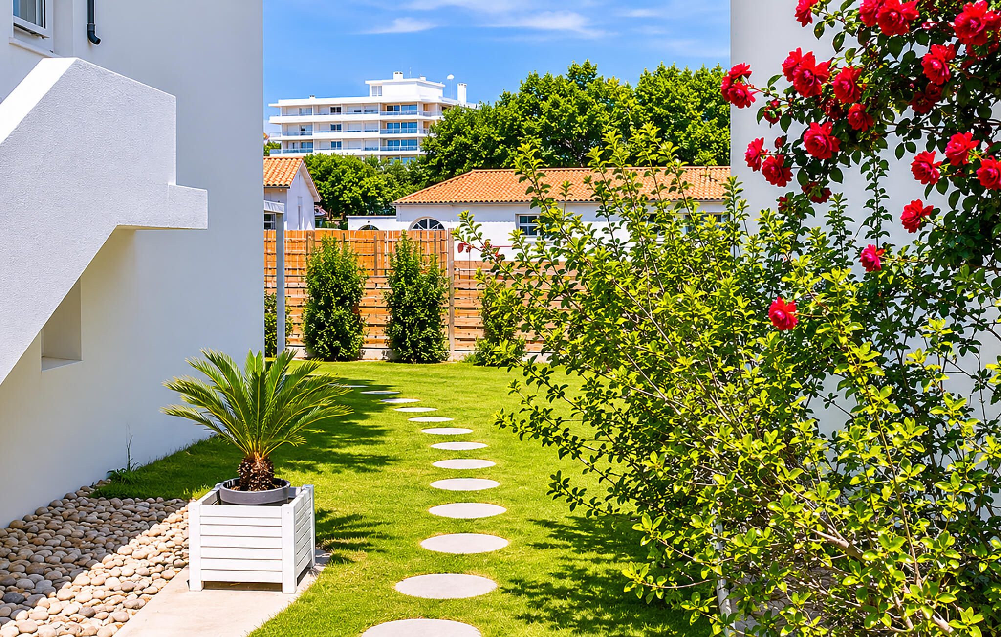 Vakantiehuis met omheinde tuin in Royan (Frankrijk) 1 hond is welkom