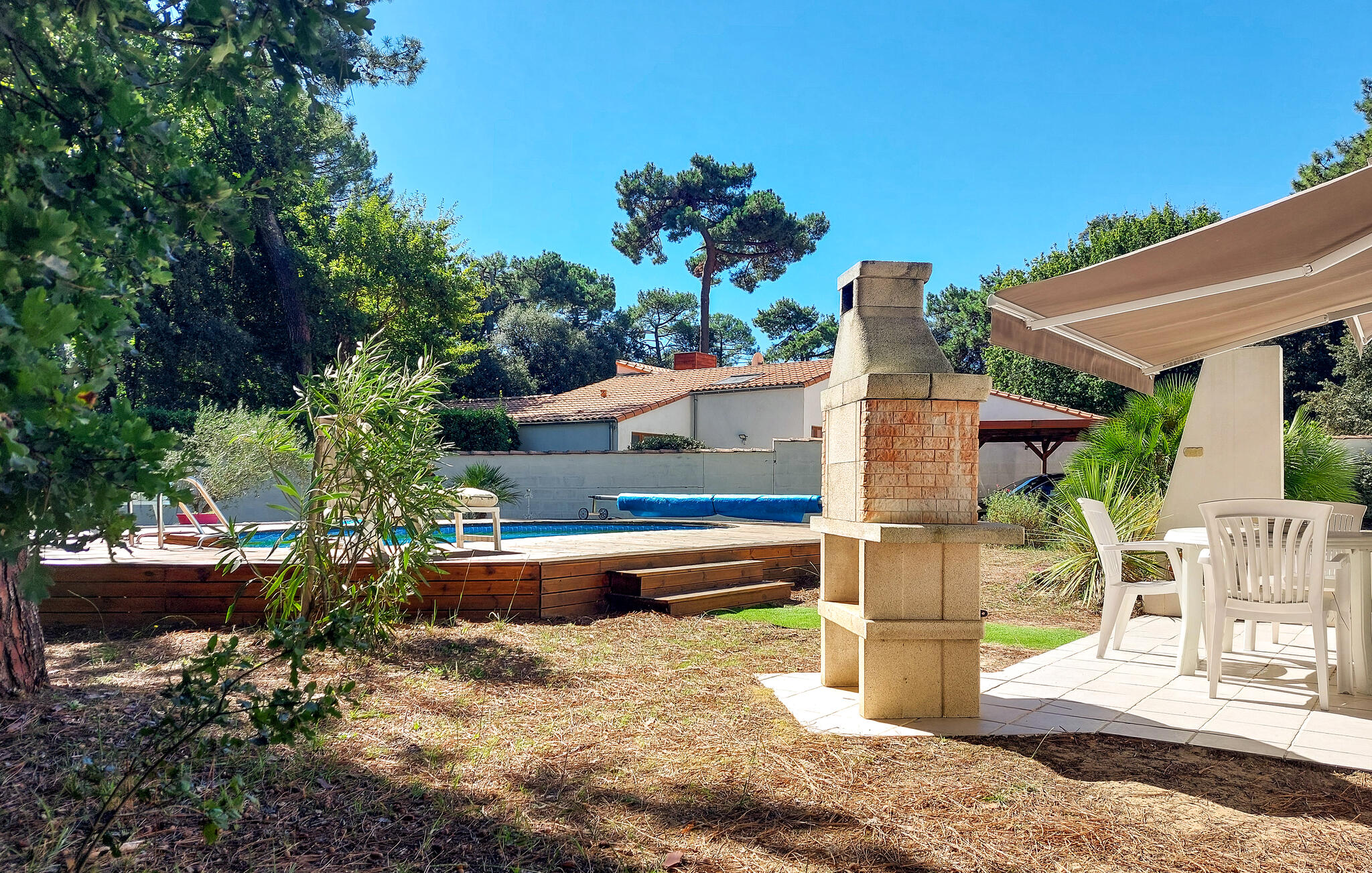 Ferienhaus mit umzäuntem Garten in Saint-Palais-sur-Mer (Frankreich) und 2 Hunde erlaubt