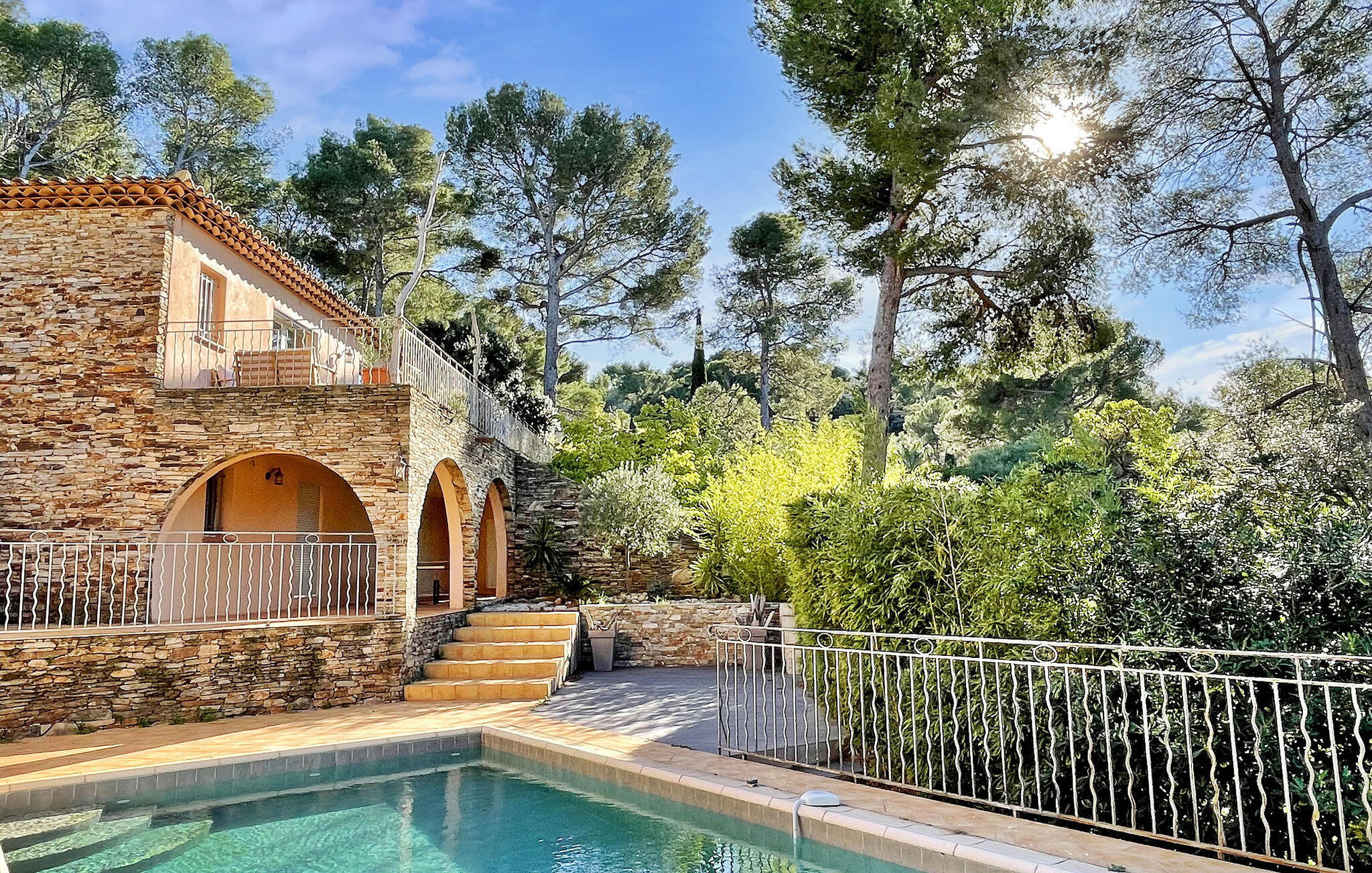 Vakantiehuis met privé zwembad in Bormes Les Mimosas (Frankrijk) voor 6 personen