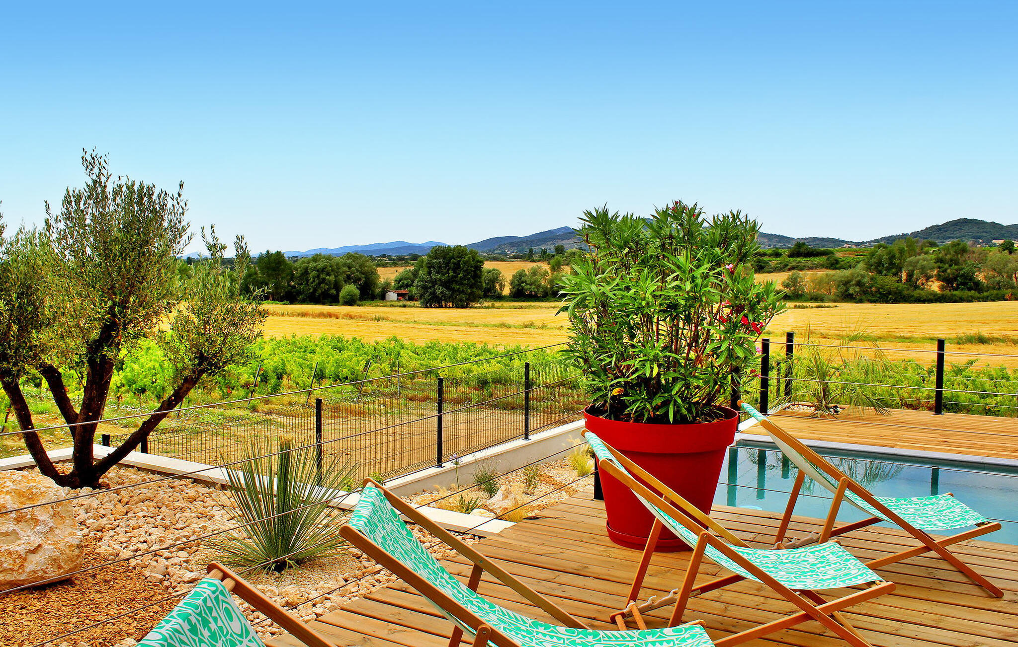 Vakantiehuis met privé zwembad in Bessas (Frankrijk) voor 4 personen