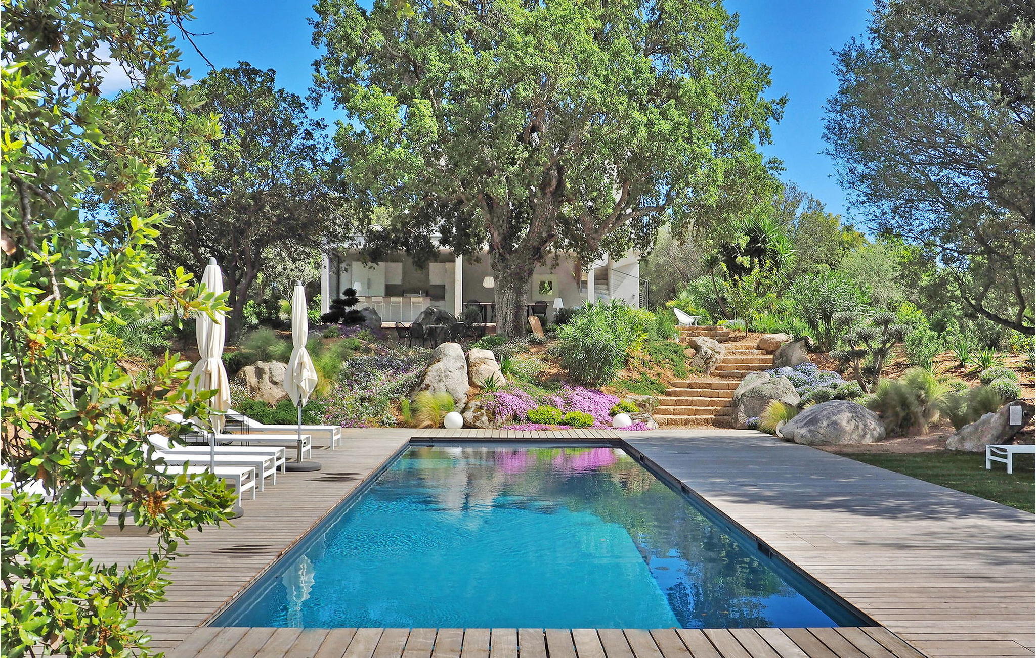 Ferienhaus in Ste Lucie De Porto Vecchio (Frankreich) und 2 Hunde erlaubt