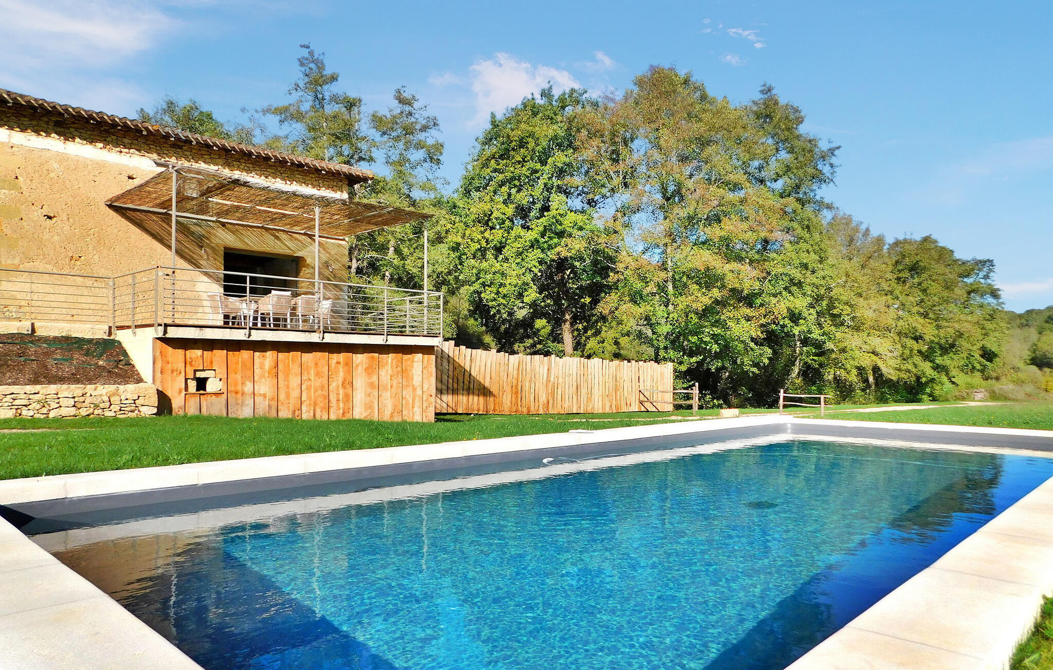 Vakantiehuis met privé zwembad in Monpazier (Frankrijk) voor 6 personen