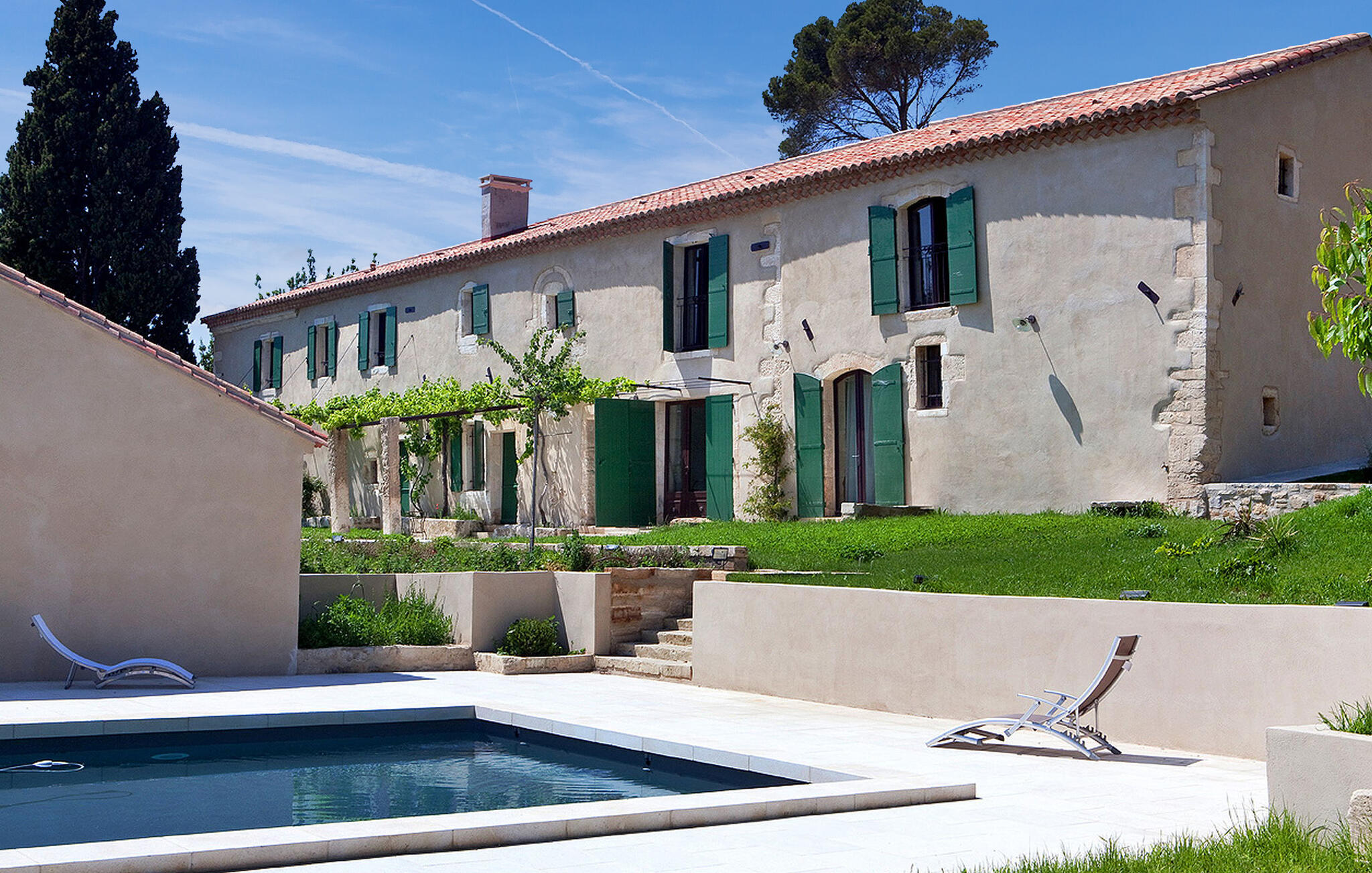 Vakantiehuis met privé zwembad in Maussane les Alpilles (Frankrijk) voor 10 personen