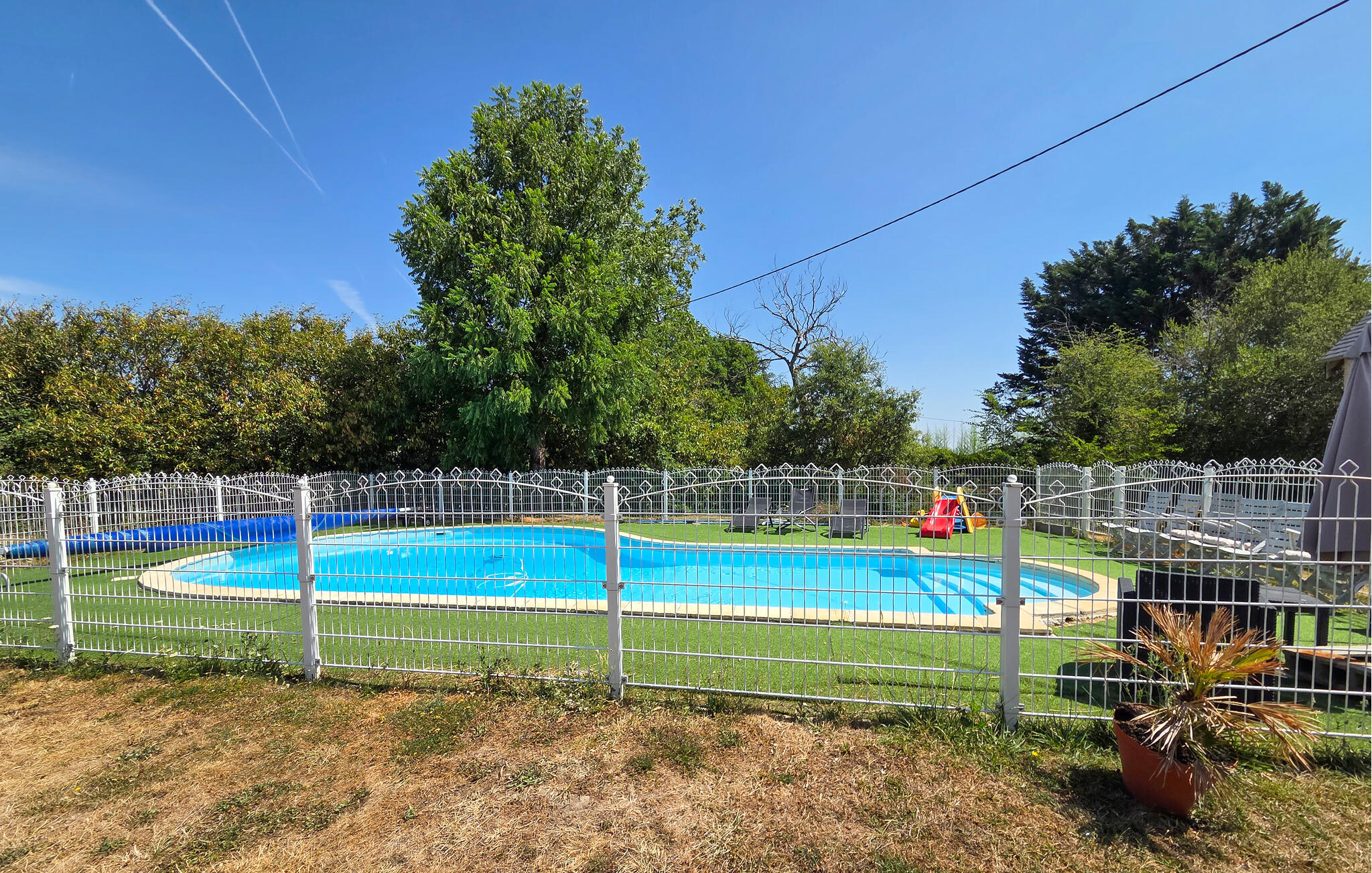 Vakantiehuis met omheinde tuin in Manthelan (Frankrijk) 2 honden zijn welkom