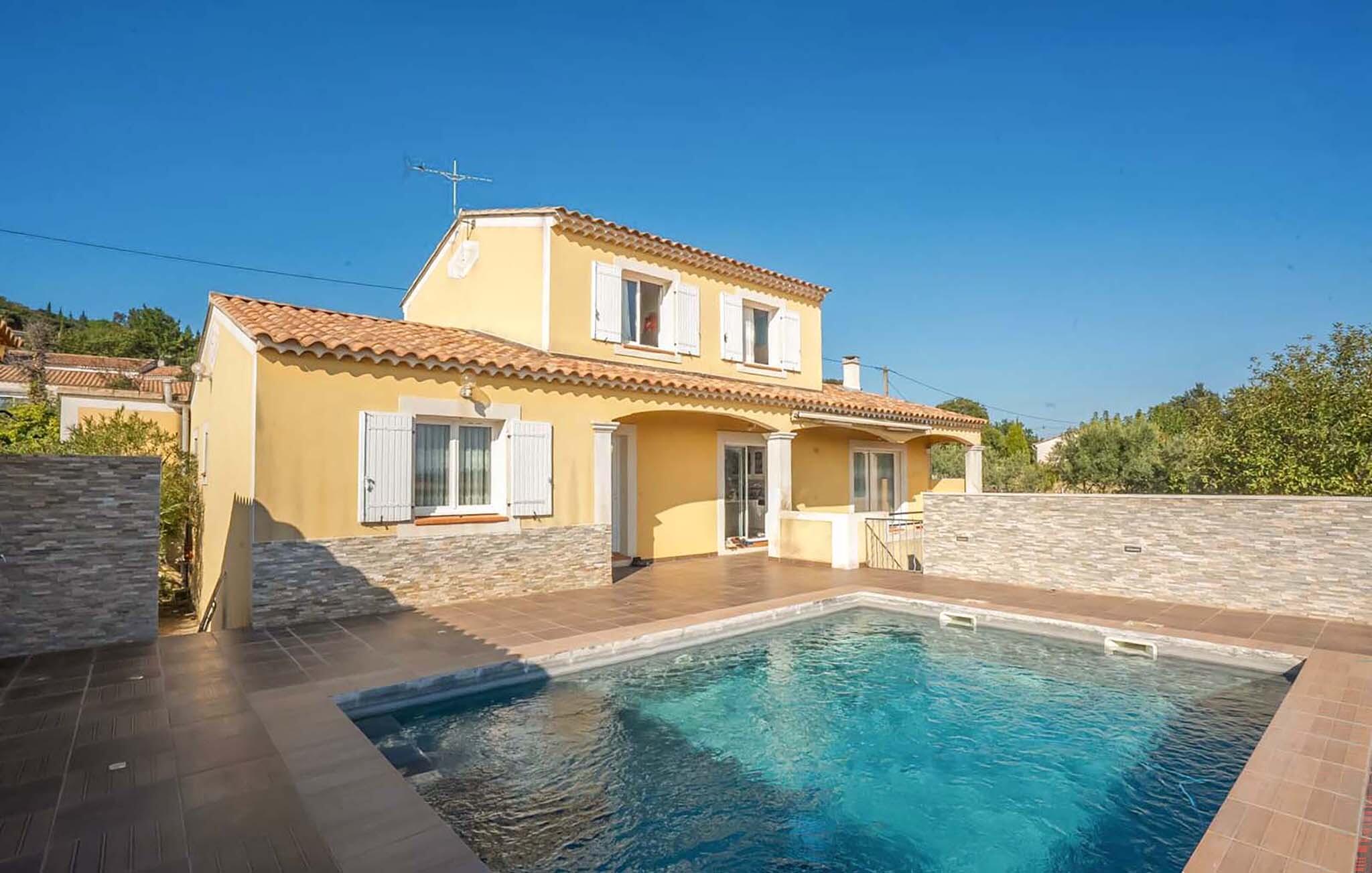 Vakantiehuis met privé zwembad in Rochefort du Gard (Frankrijk) voor 7 personen