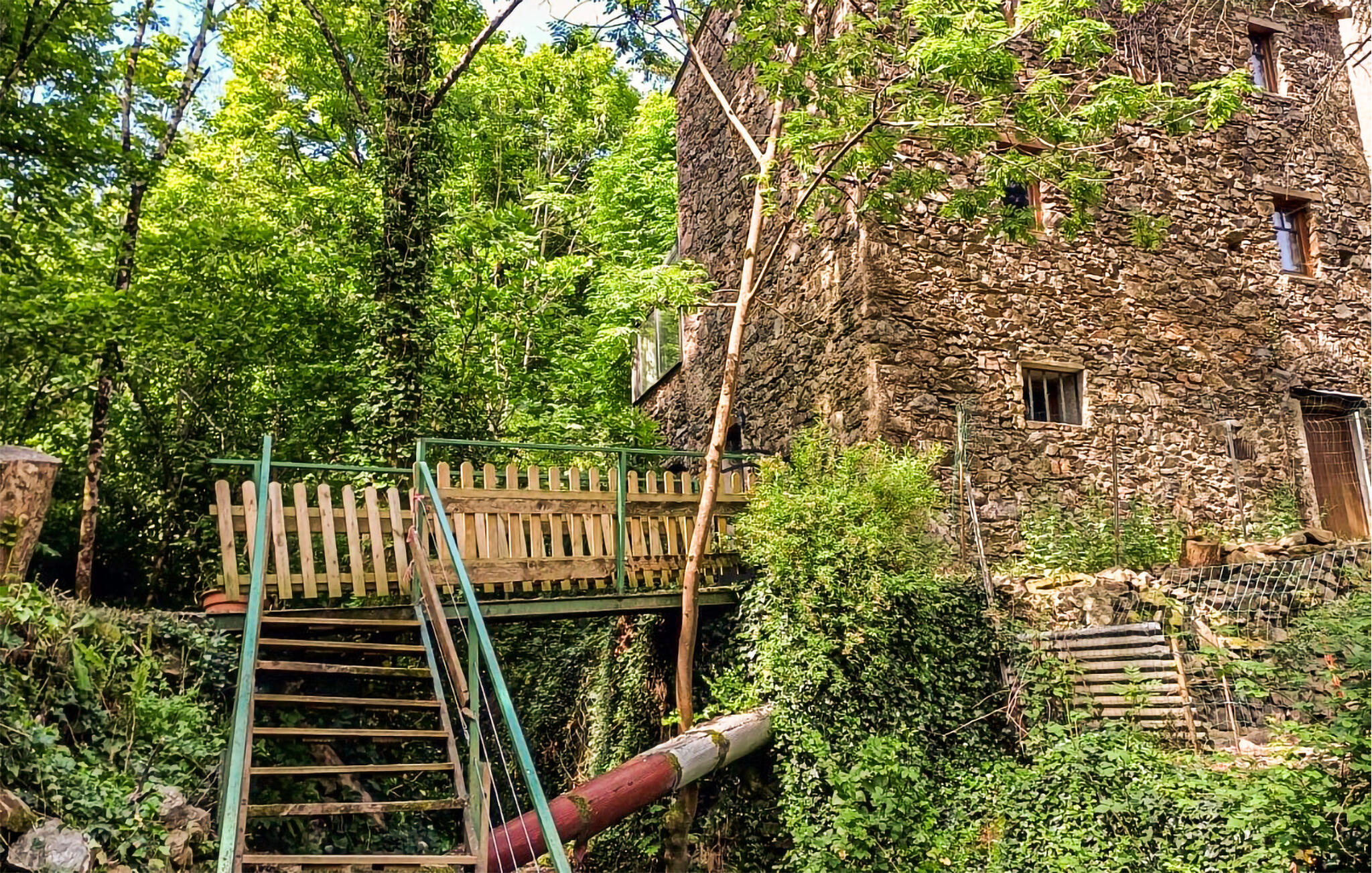 Vakantiehuis met omheinde tuin in Val d%$&Aigoual (Frankrijk) 1 hond is welkom