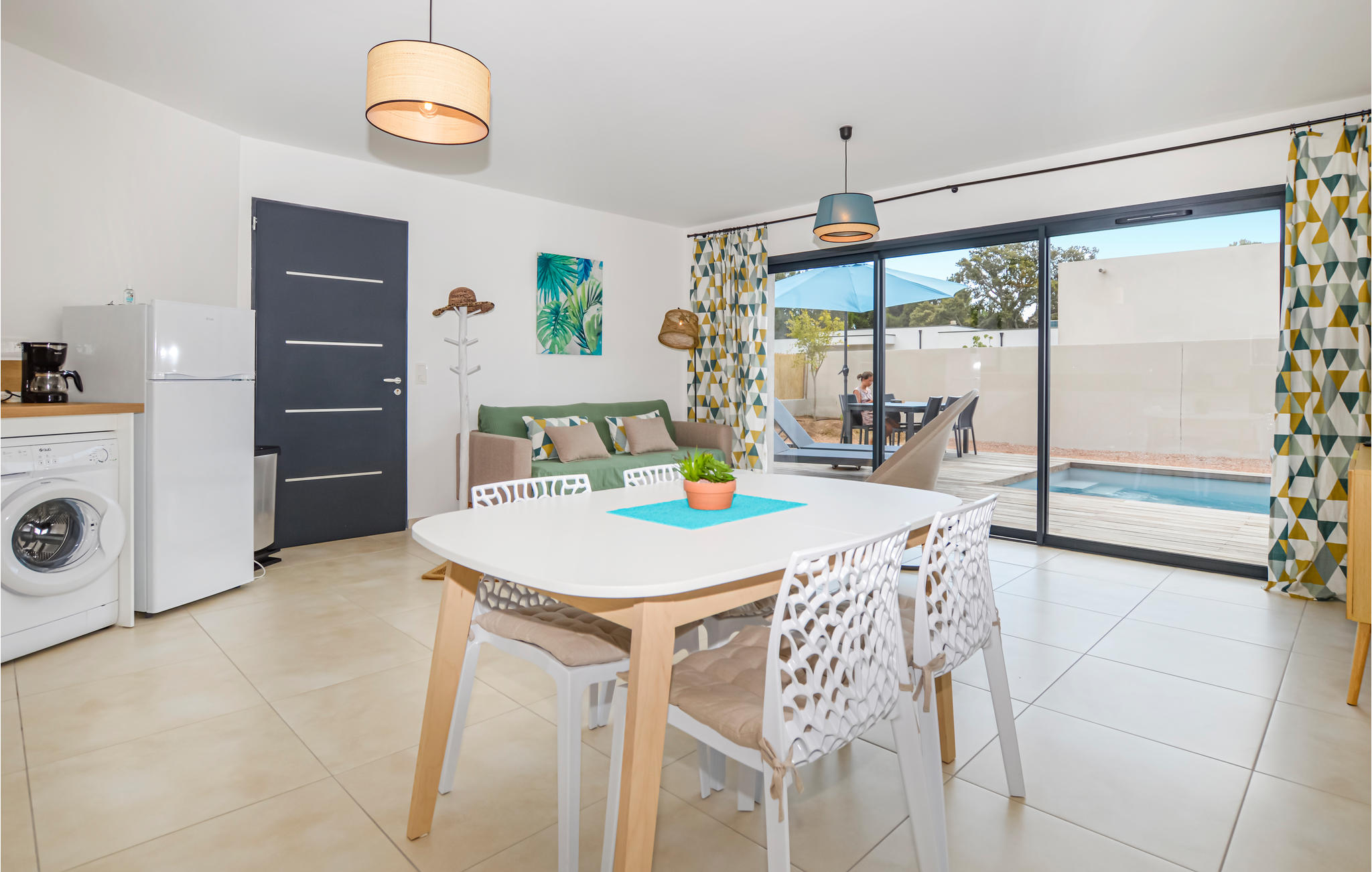 Vakantiehuis met privé zwembad in Lecci (Frankrijk) voor 4 personen