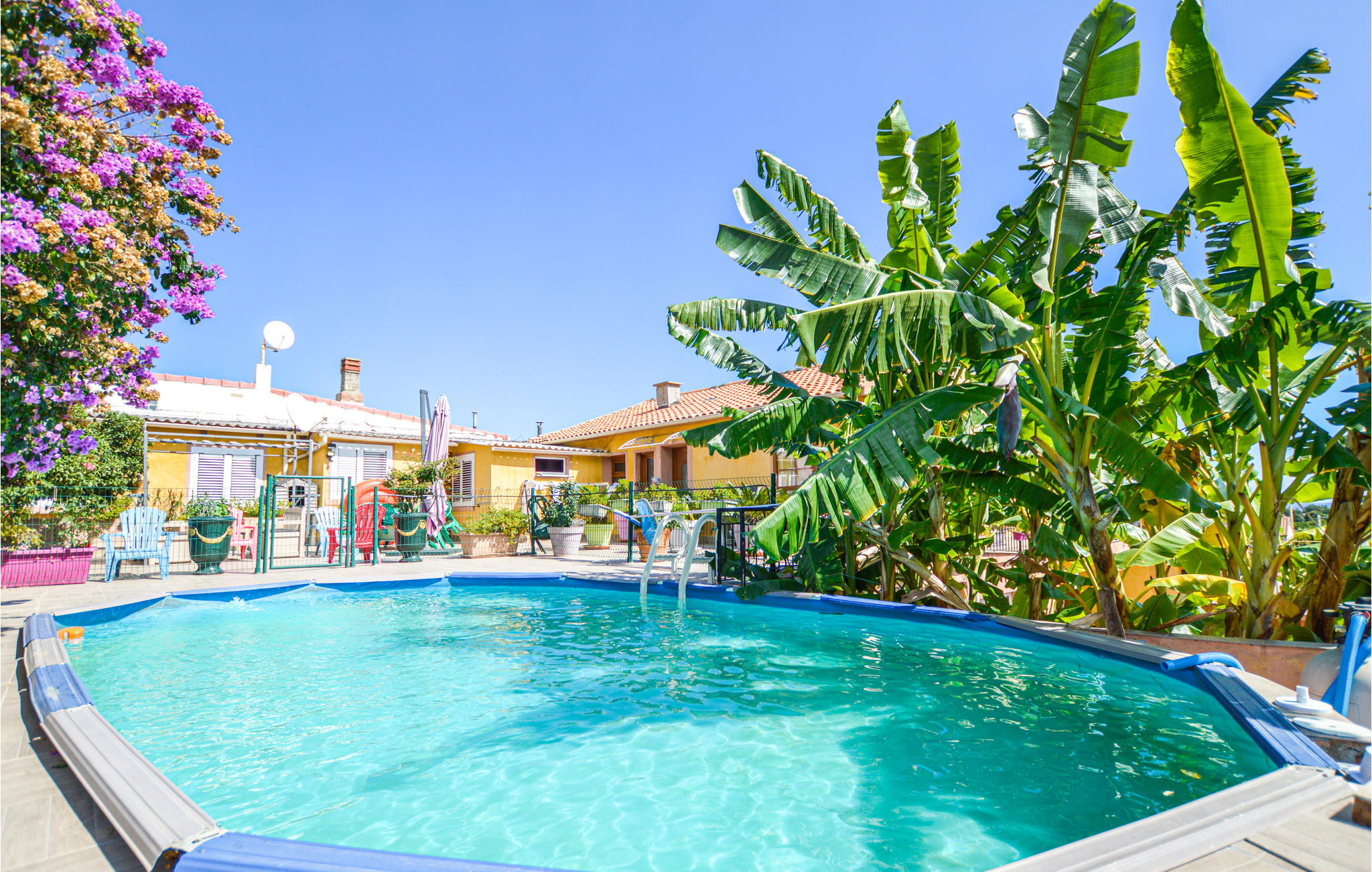 Vakantiehuis met zwembad in Moriani plage (Frankrijk) voor 4 personen