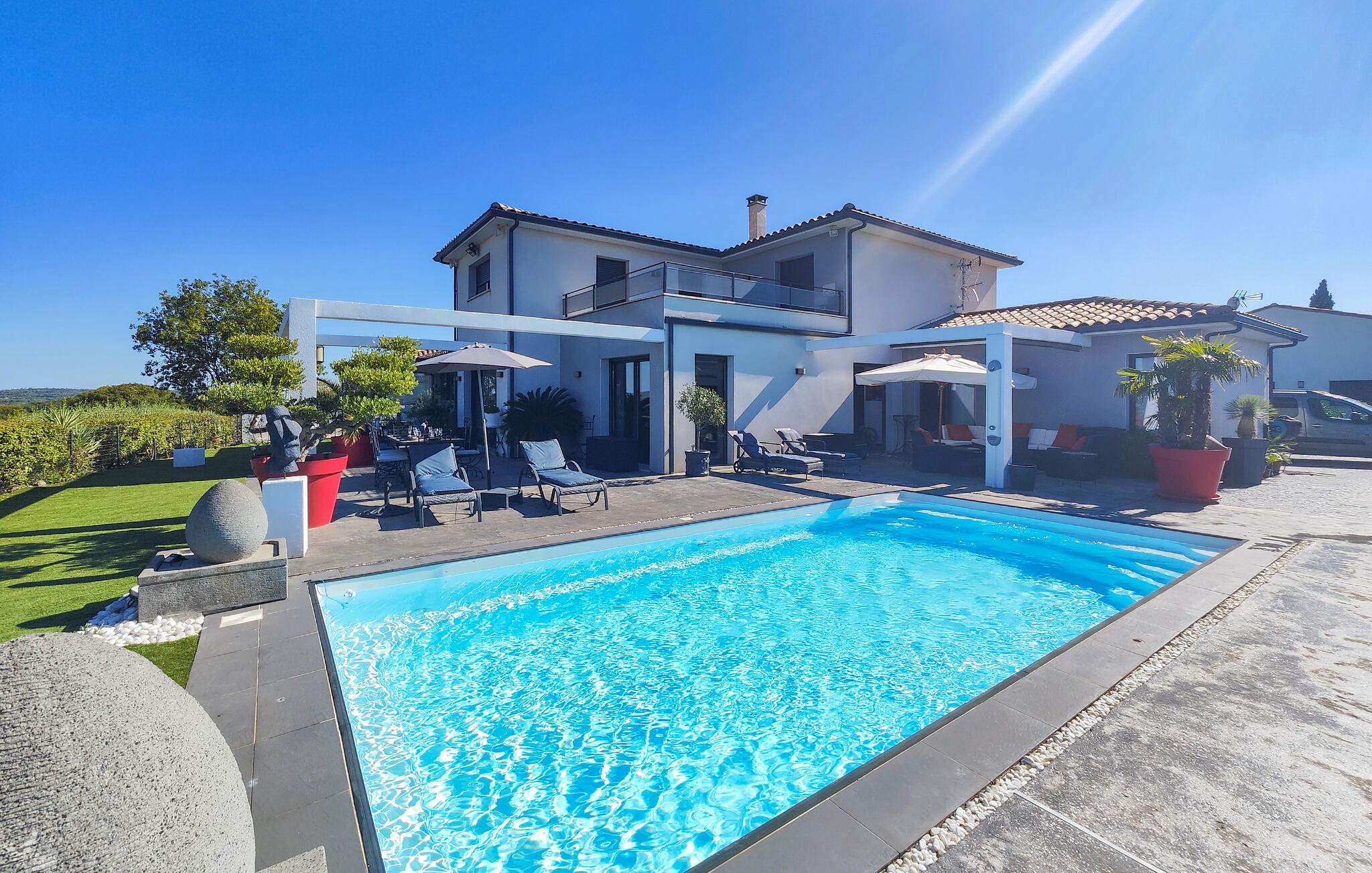 Vakantiehuis met privé zwembad in La Redorte (Frankrijk) voor 8 personen
