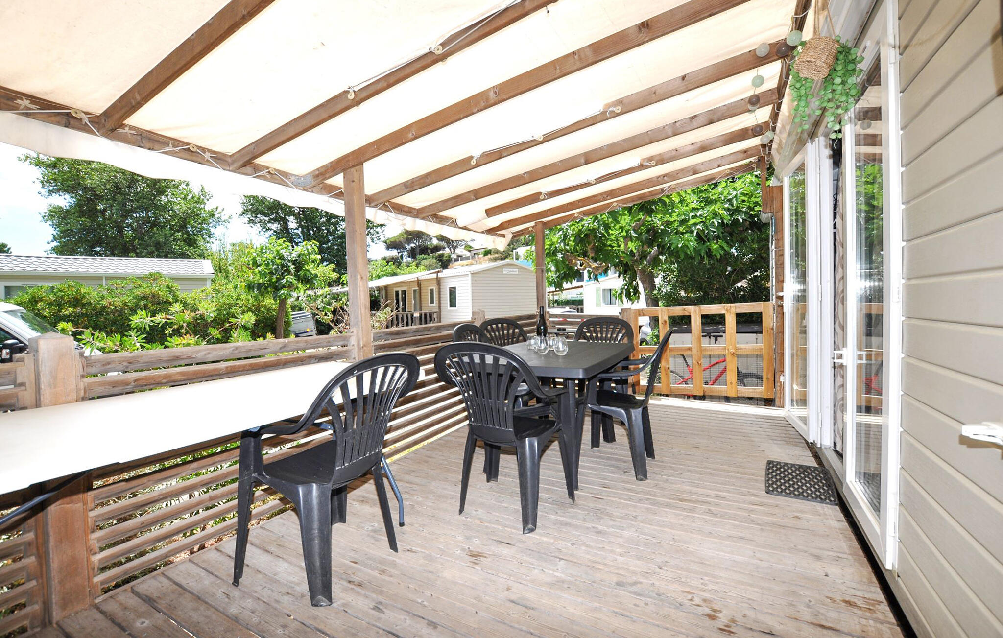 Vakantiehuis met zwembad in Marvilla Park Narbonne Plage (Frankrijk) voor 6 personen