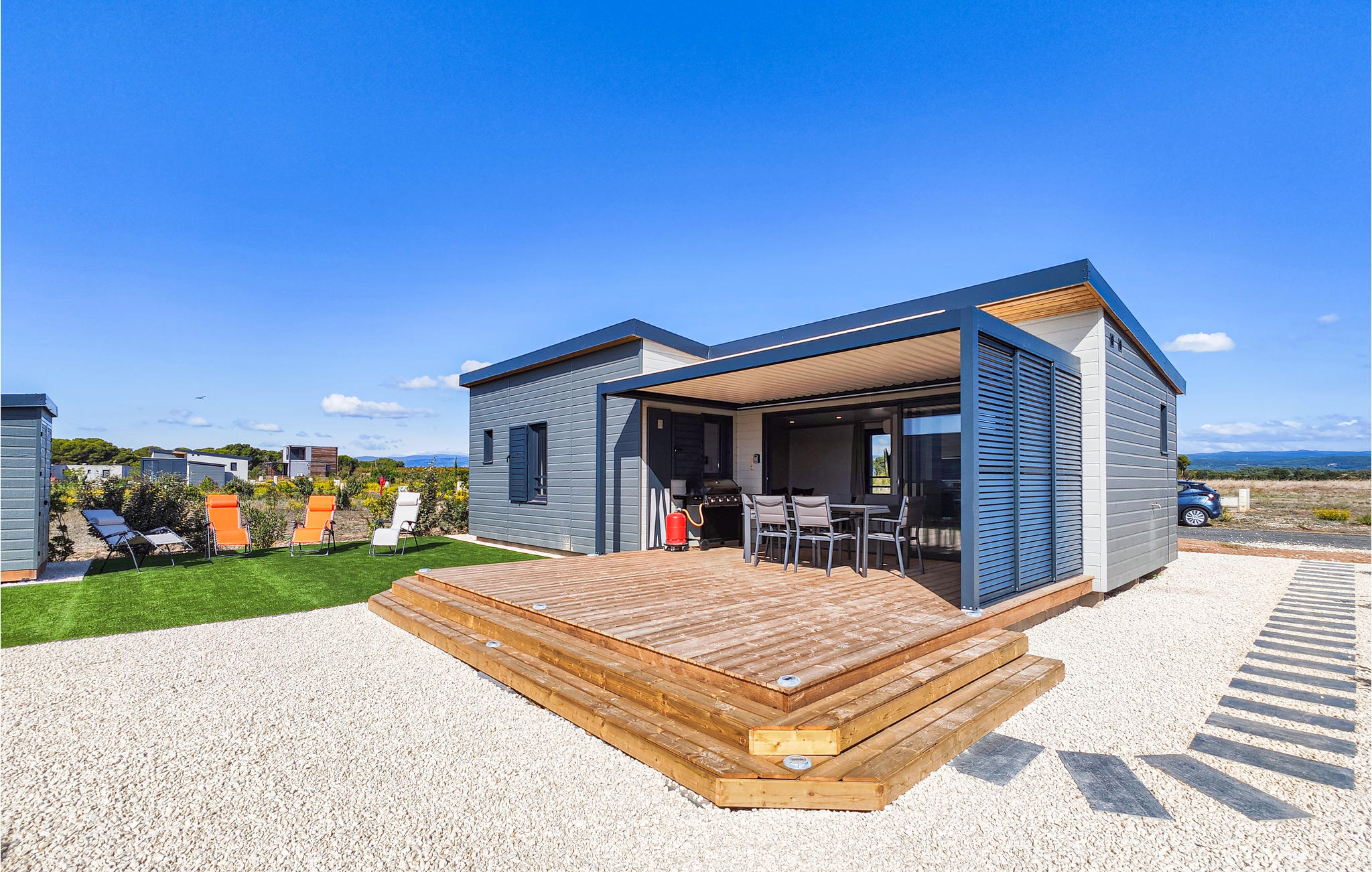 Vakantiehuis met zwembad in Olonzac (Frankrijk) voor 6 personen