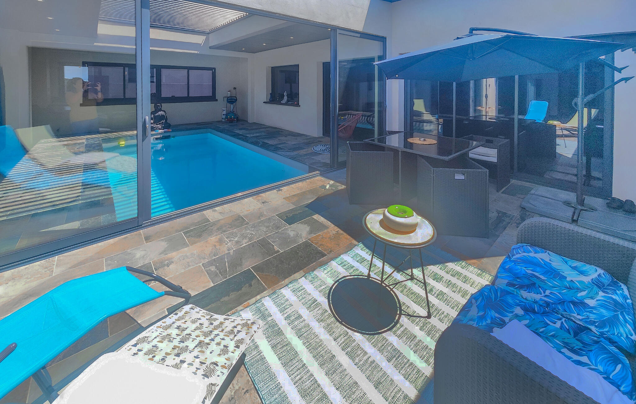 Vakantiehuis met privé zwembad in Nissan-lez-Enserune (Frankrijk) voor 7 personen