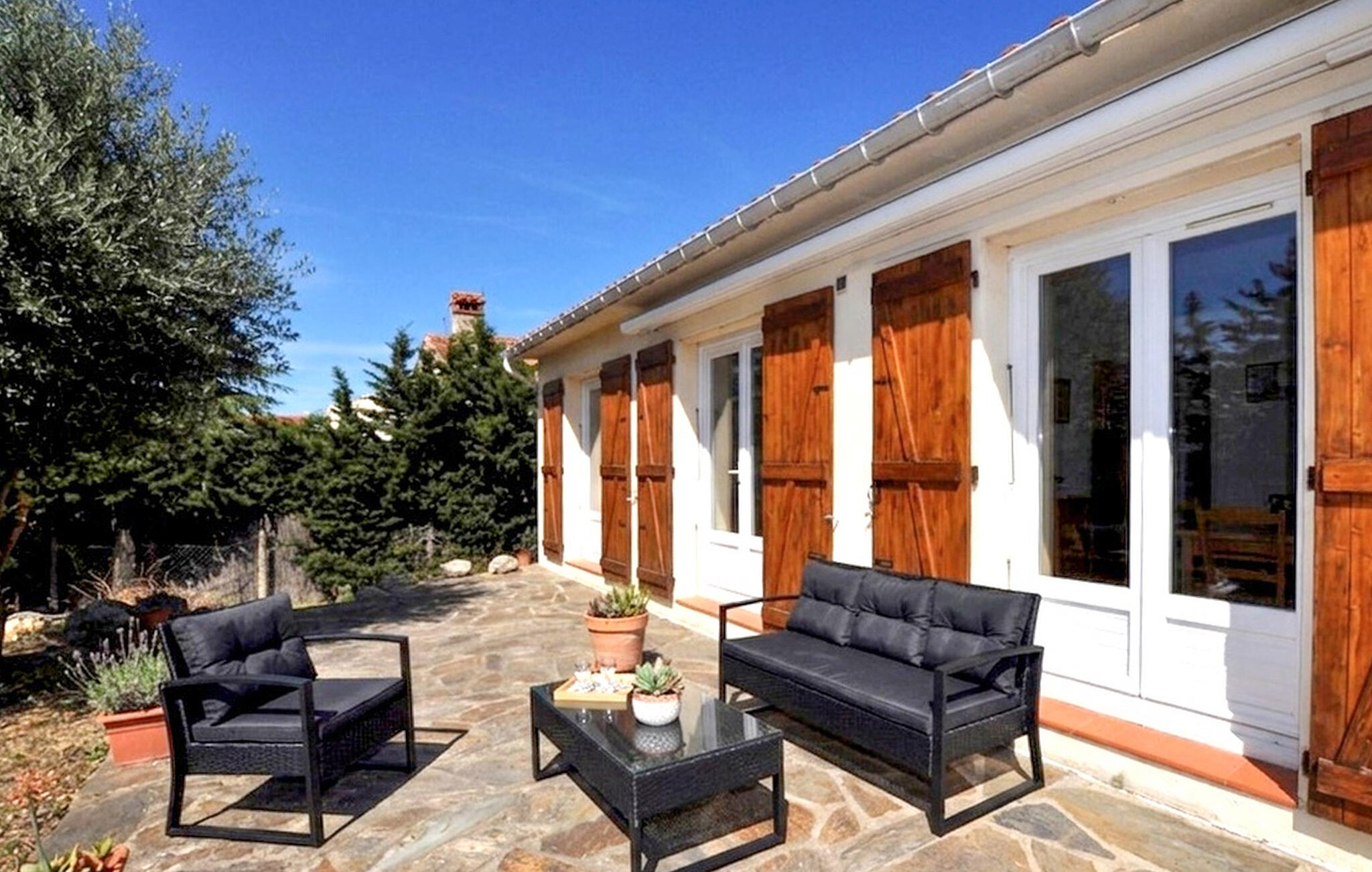 Vakantiehuis met omheinde tuin in Sorède (Frankrijk) 2 honden zijn welkom