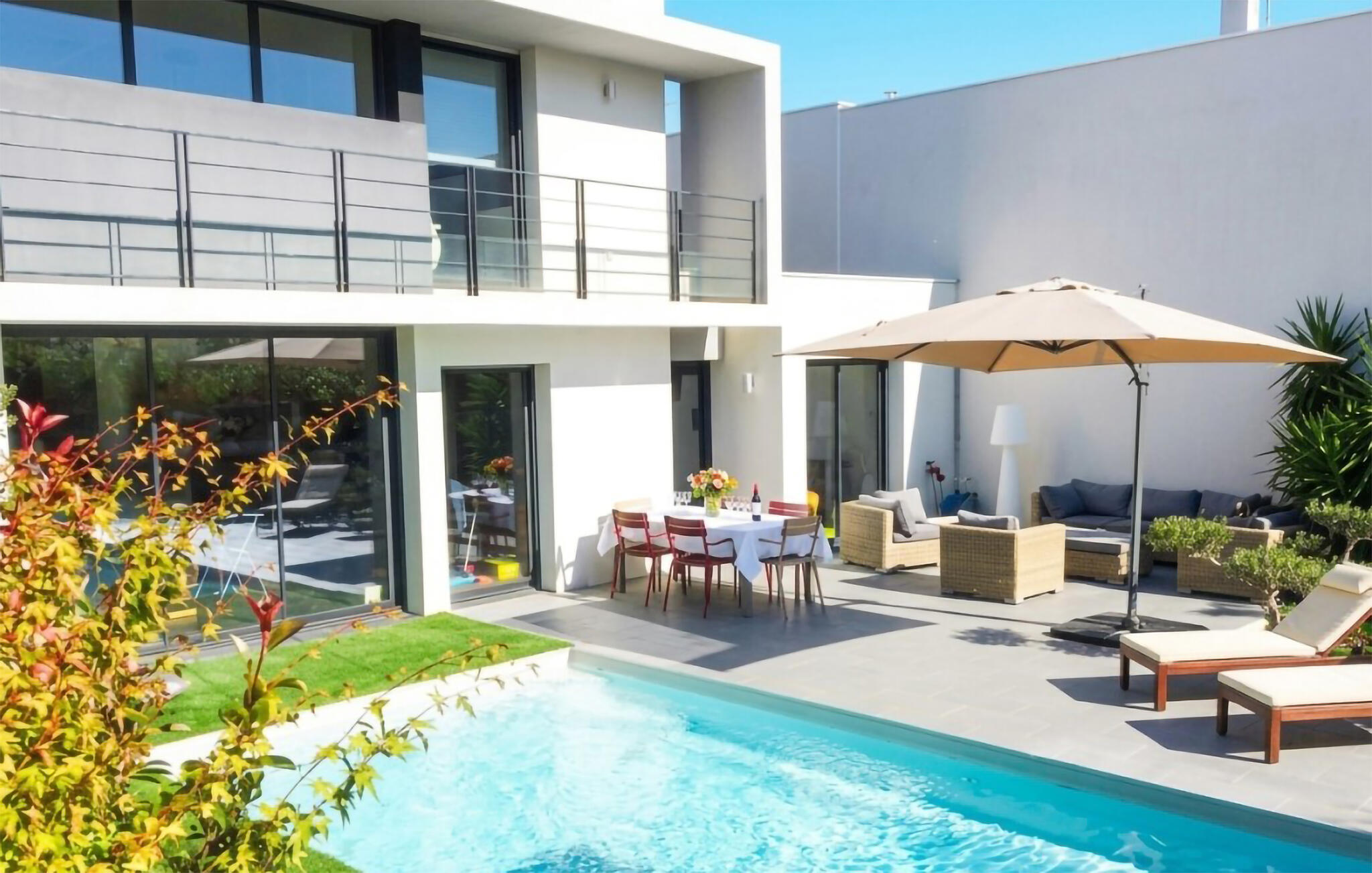 Vakantiehuis met privé zwembad in Perpignan (Frankrijk) voor 8 personen