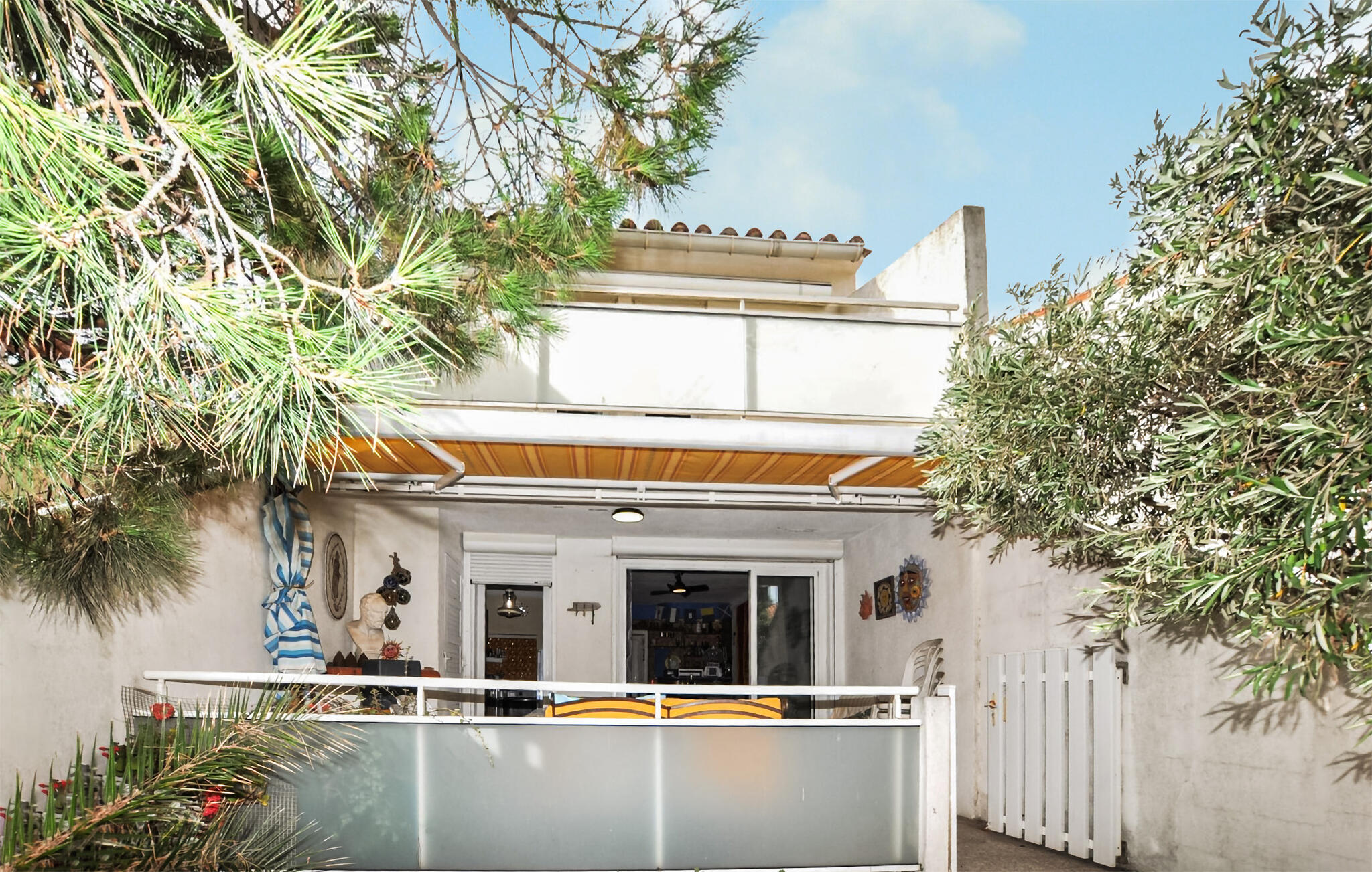 Vakantiehuis met omheinde tuin in Sainte Marie La Mer Plage (Frankrijk) 1 hond is welkom