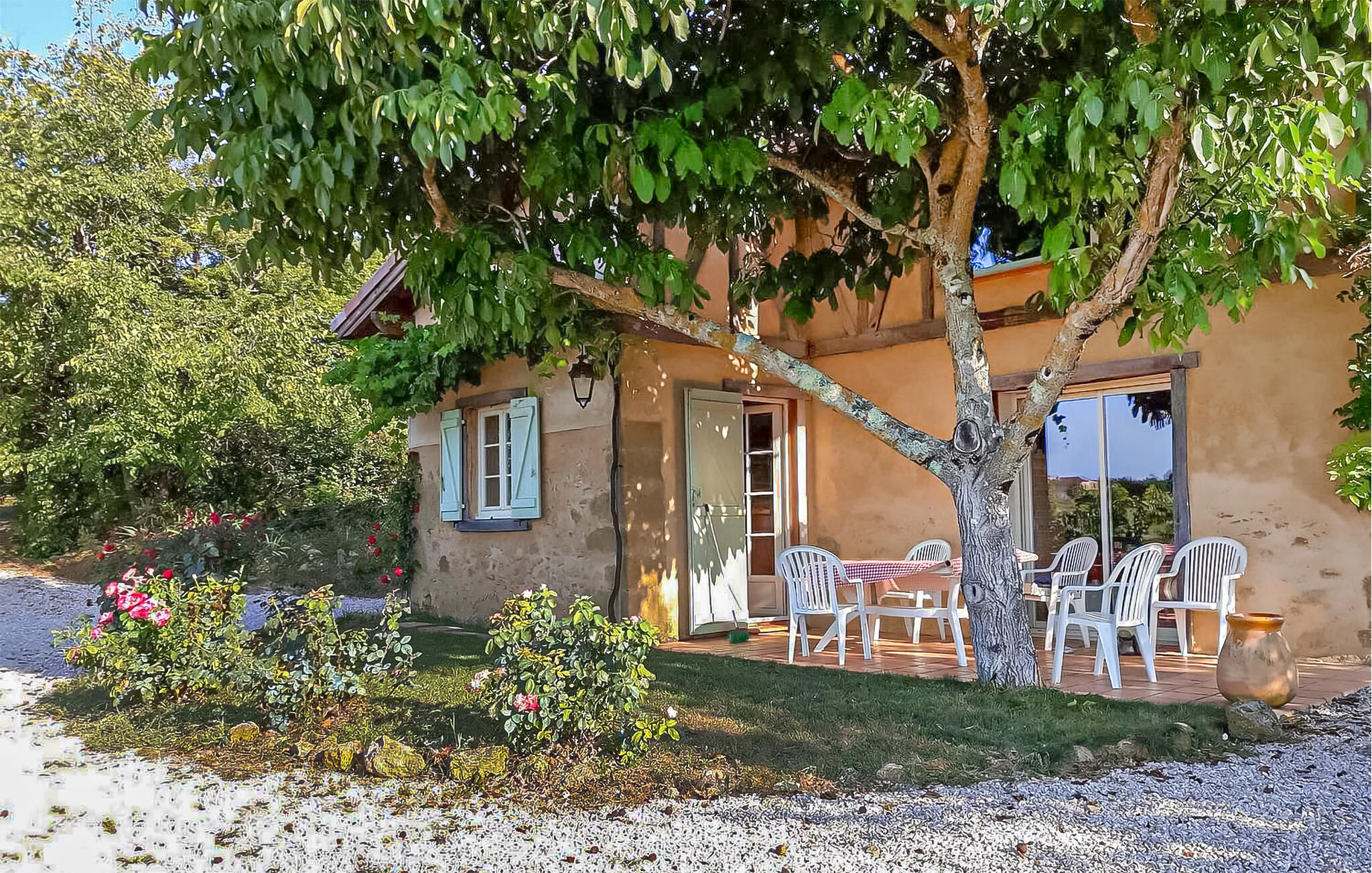 Vakantiehuis met privé zwembad in Simorre (Frankrijk) voor 5 personen