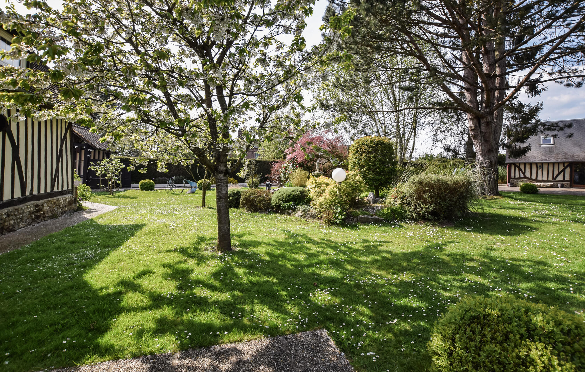 Ferienhaus mit umzäuntem Garten in Livarot (Frankreich) und 2 Hunde erlaubt