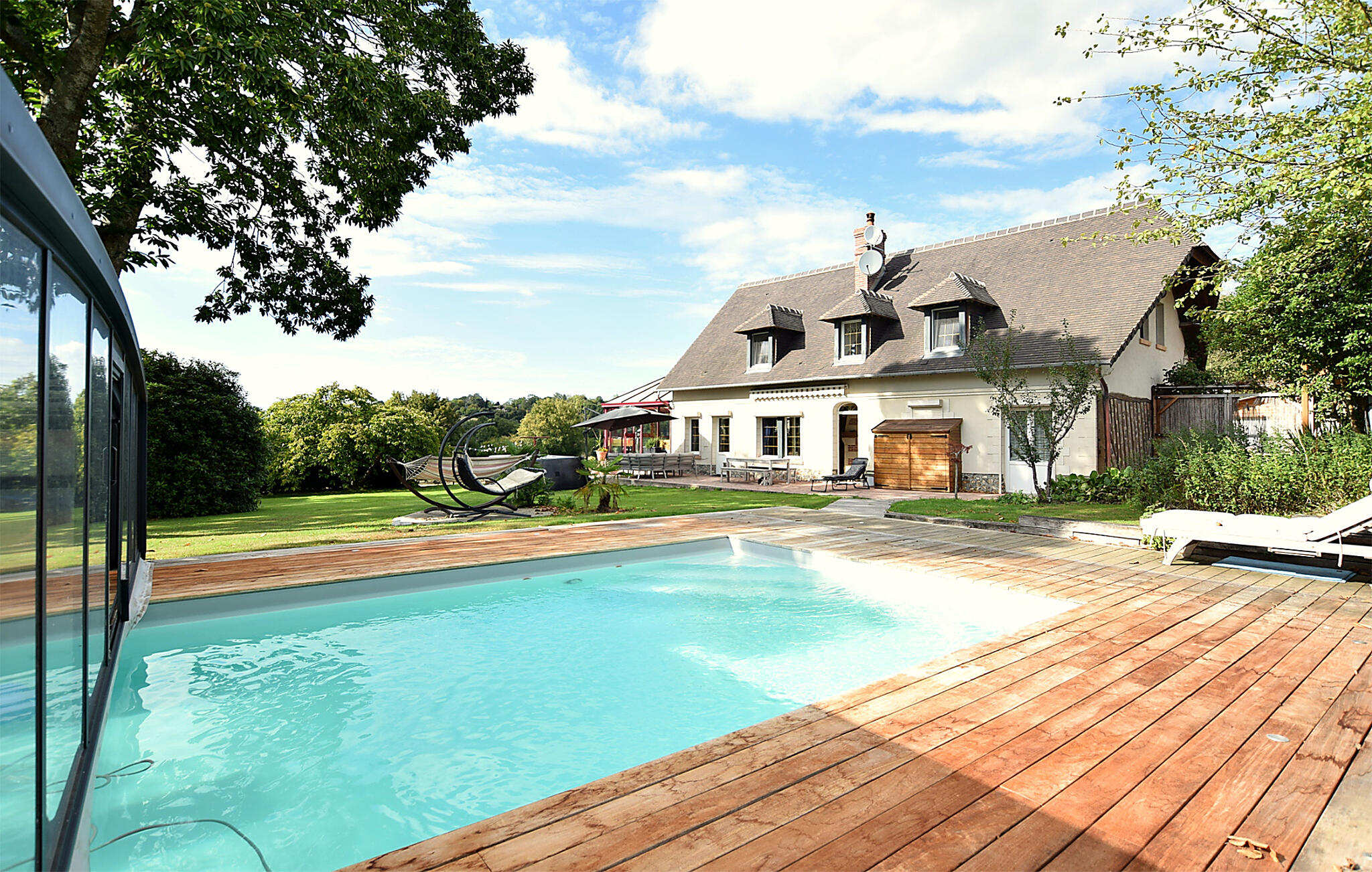 Ferienhaus in SAINT-ANDRE-D%$&HERBERTOT (Frankreich) und 3 Hunde erlaubt