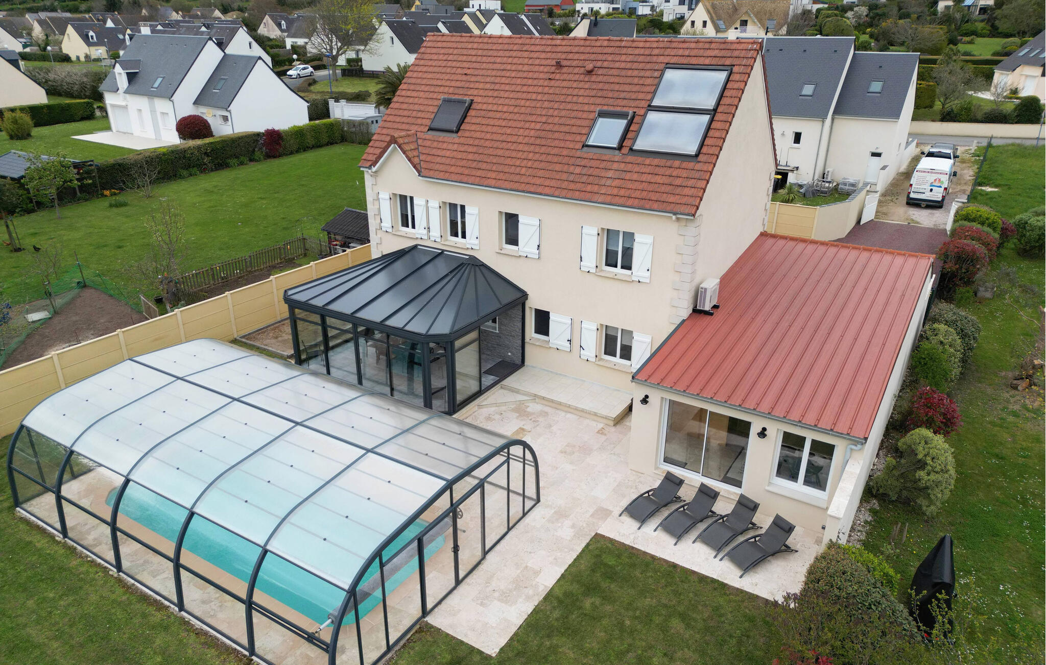 Vakantiehuis met privé zwembad in CARTERET (Frankrijk) voor 10 personen