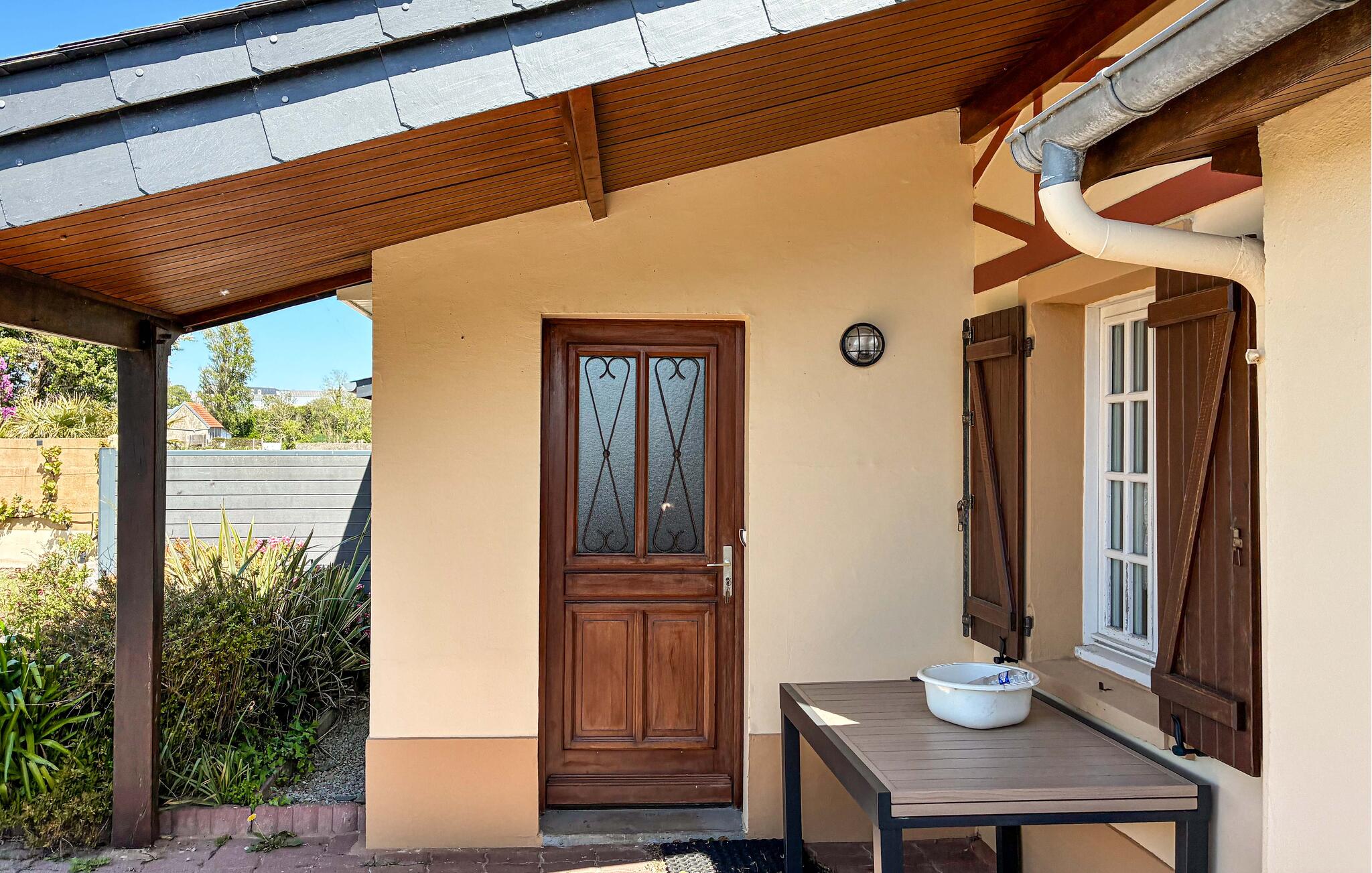 Vakantiehuis met omheinde tuin in Barneville Carteret (Frankrijk) 1 hond is welkom