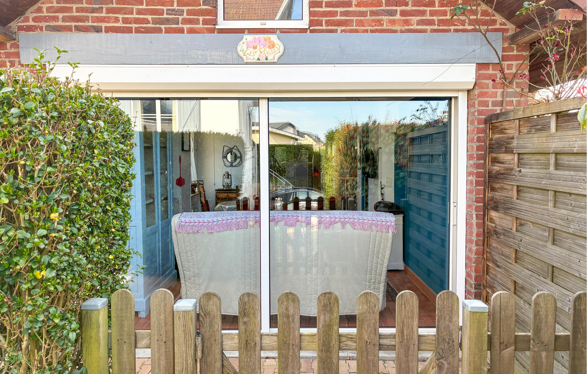 Ferienhaus mit umzäuntem Garten in Luneray (Frankreich) und 1 Hund erlaubt