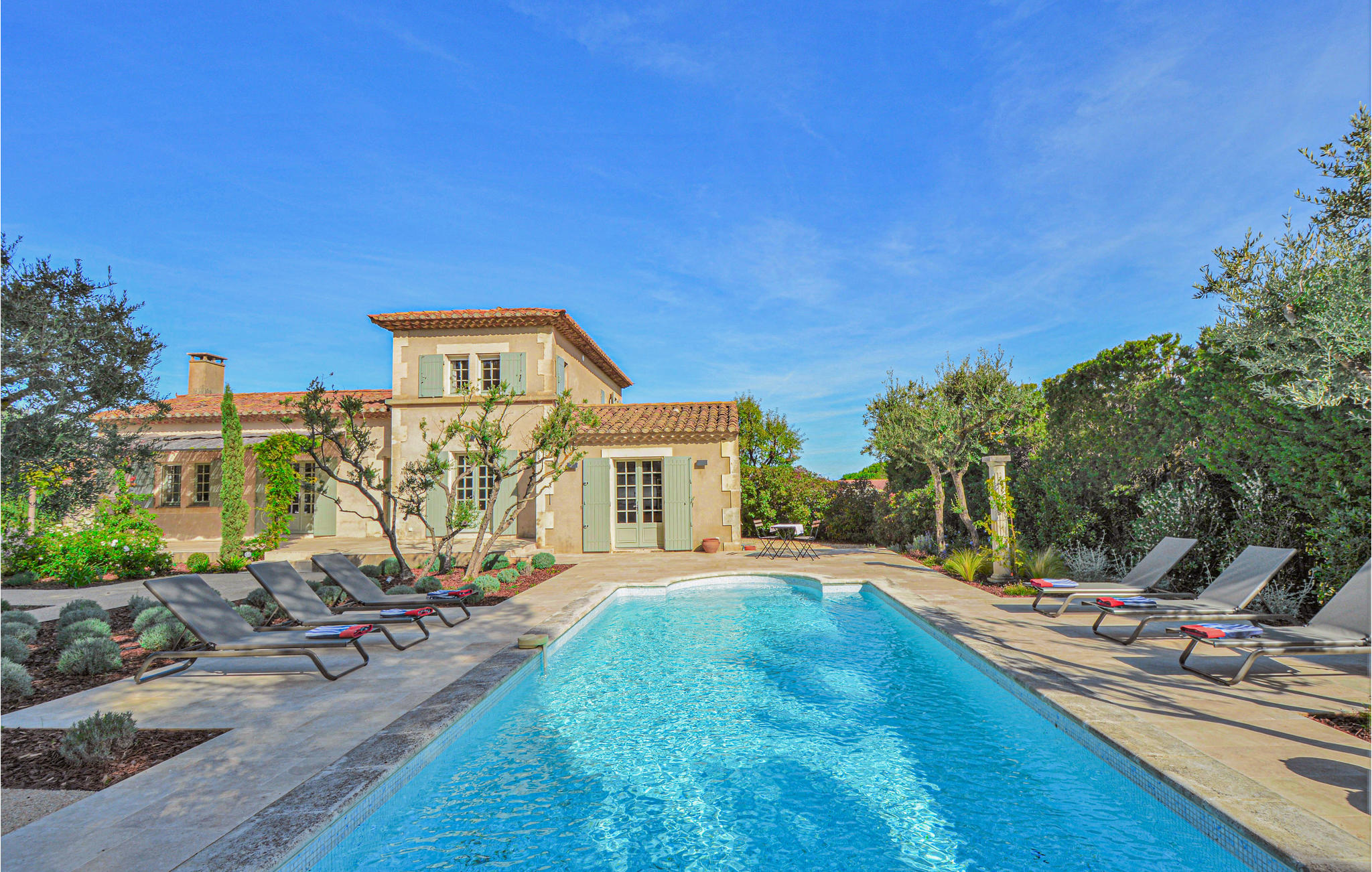 Vakantiehuis met privé zwembad in Saint-Rémy-de-Provence (Frankrijk) voor 6 personen
