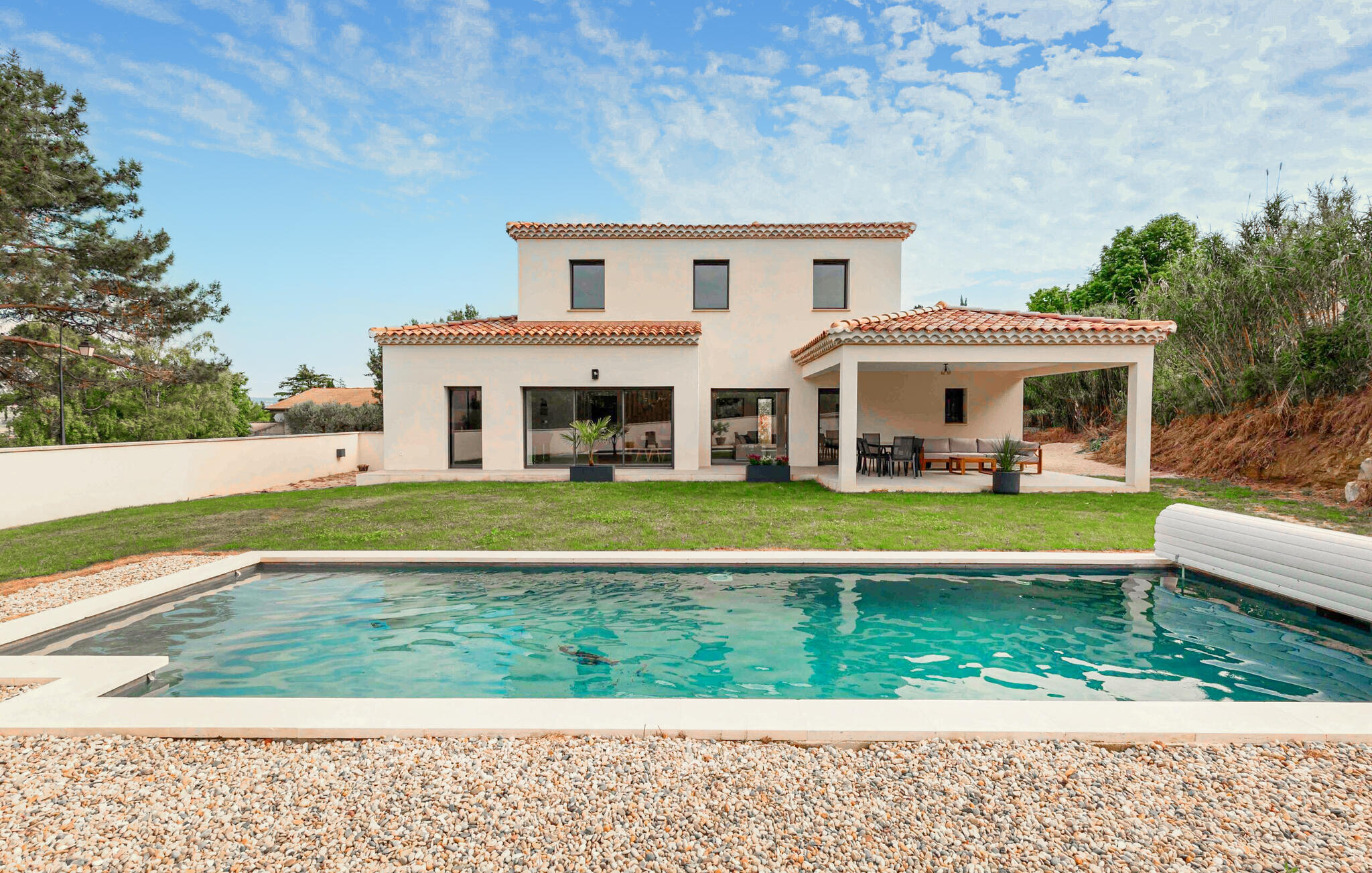 Vakantiehuis met privé zwembad in Sablet (Frankrijk) voor 10 personen