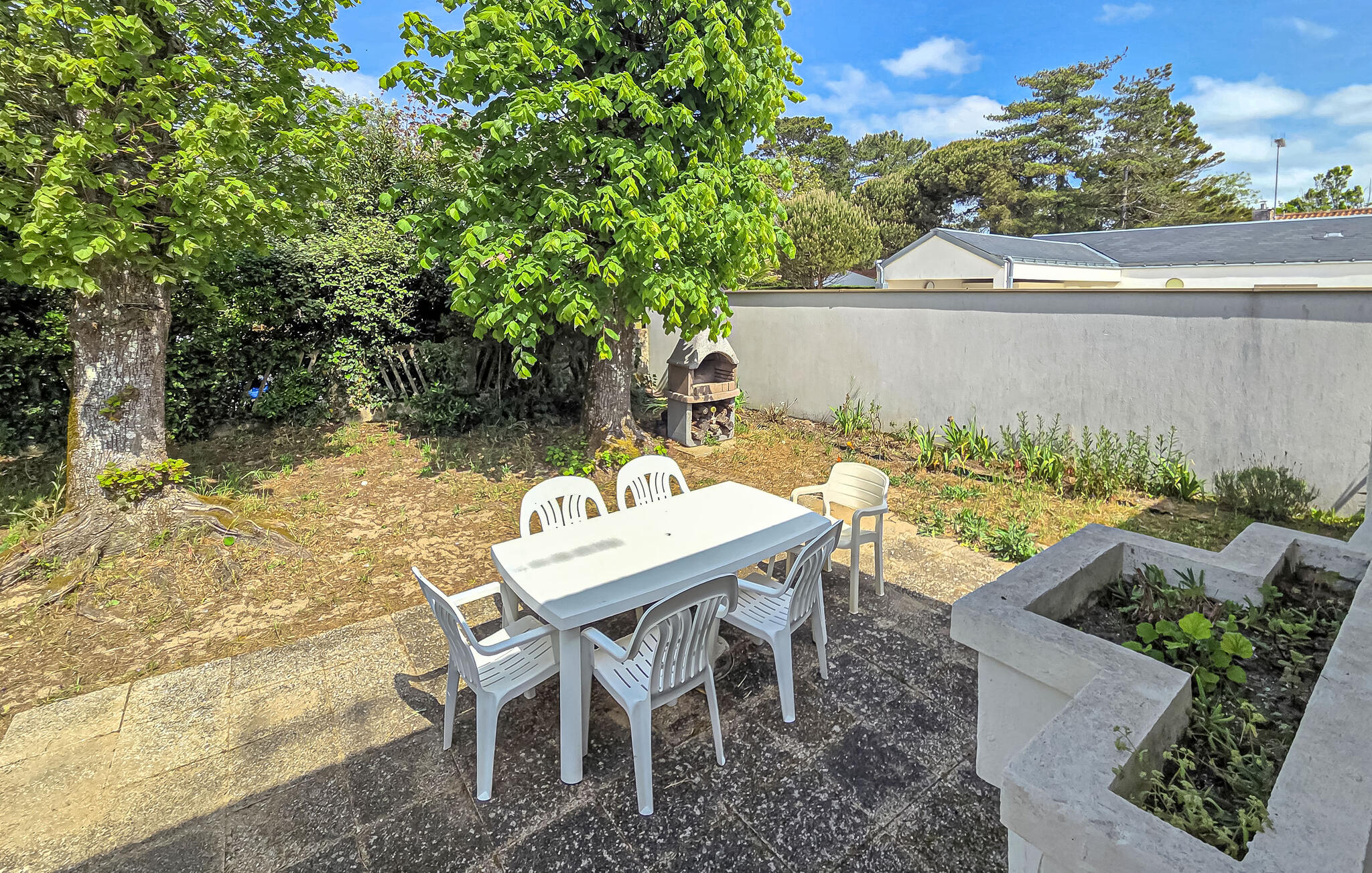 Ferienhaus mit umzäuntem Garten in SAINT JEAN DE MONTS (Frankreich) und 2 Hunde erlaubt