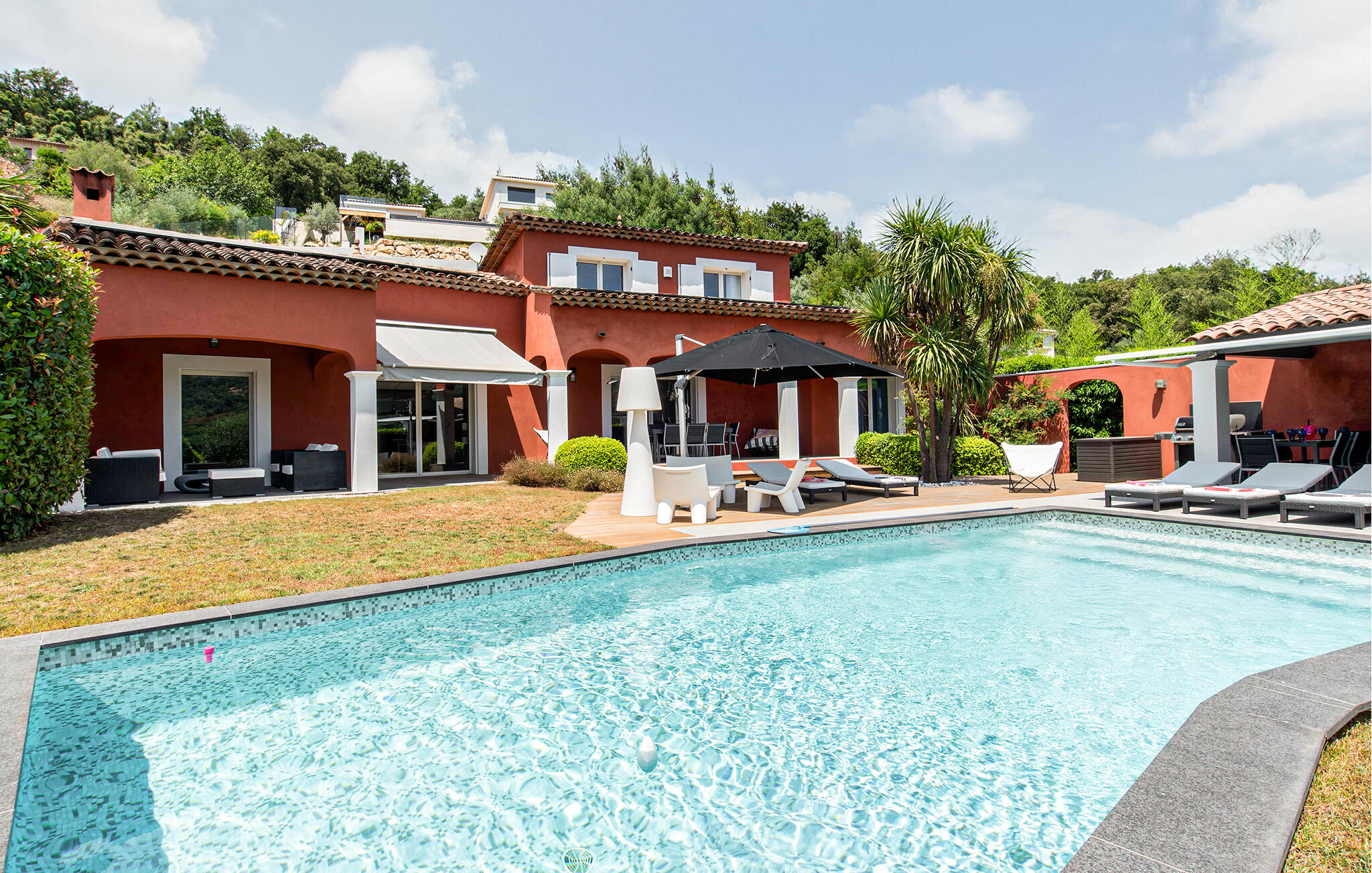 Vakantiehuis met privé zwembad in Les Adrets-de-l%$&Esterel (Frankrijk) voor 8 personen