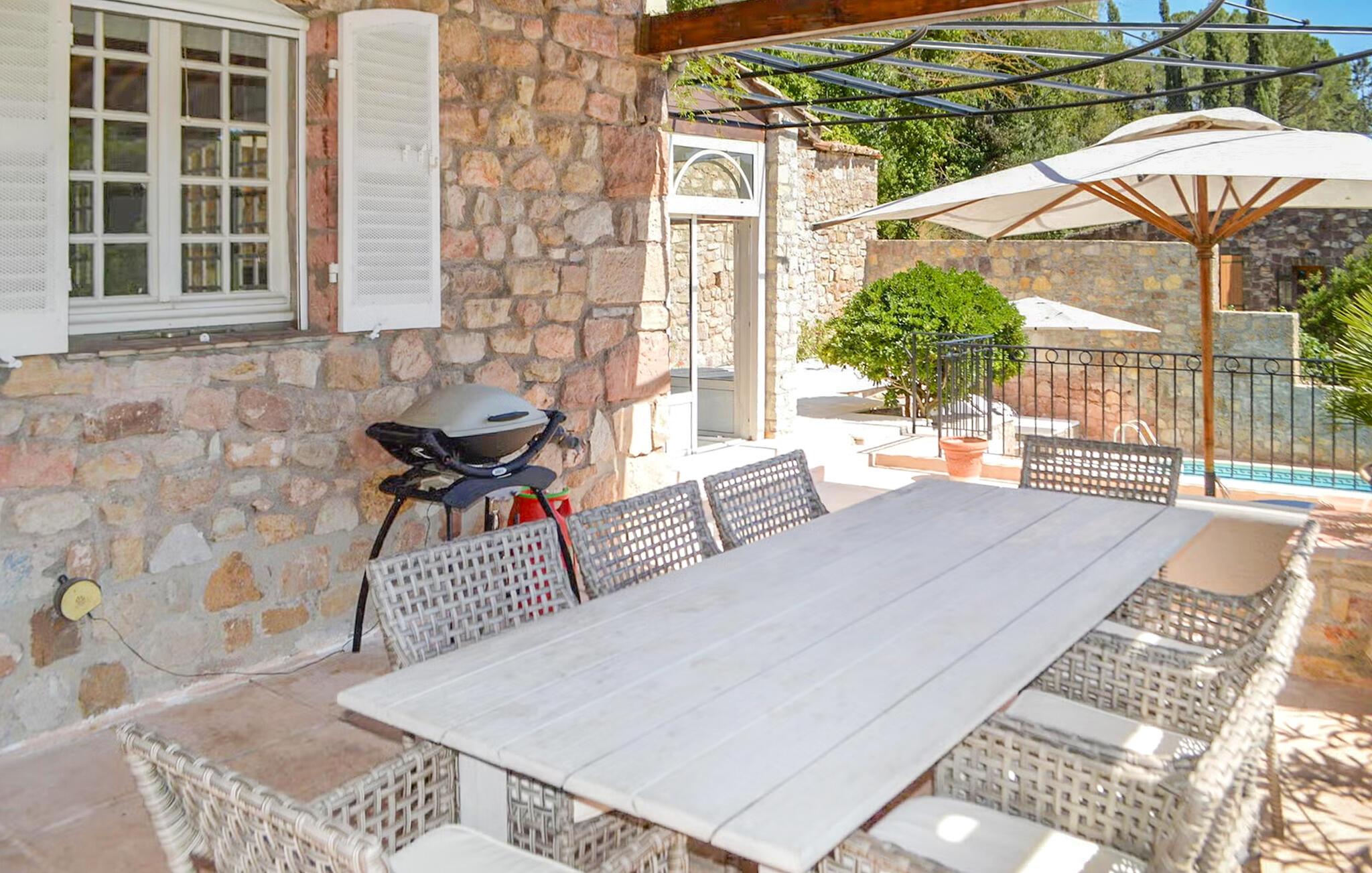 Ferienhaus mit umzäuntem Garten in Les Arcs (Frankreich) und 1 Hund erlaubt