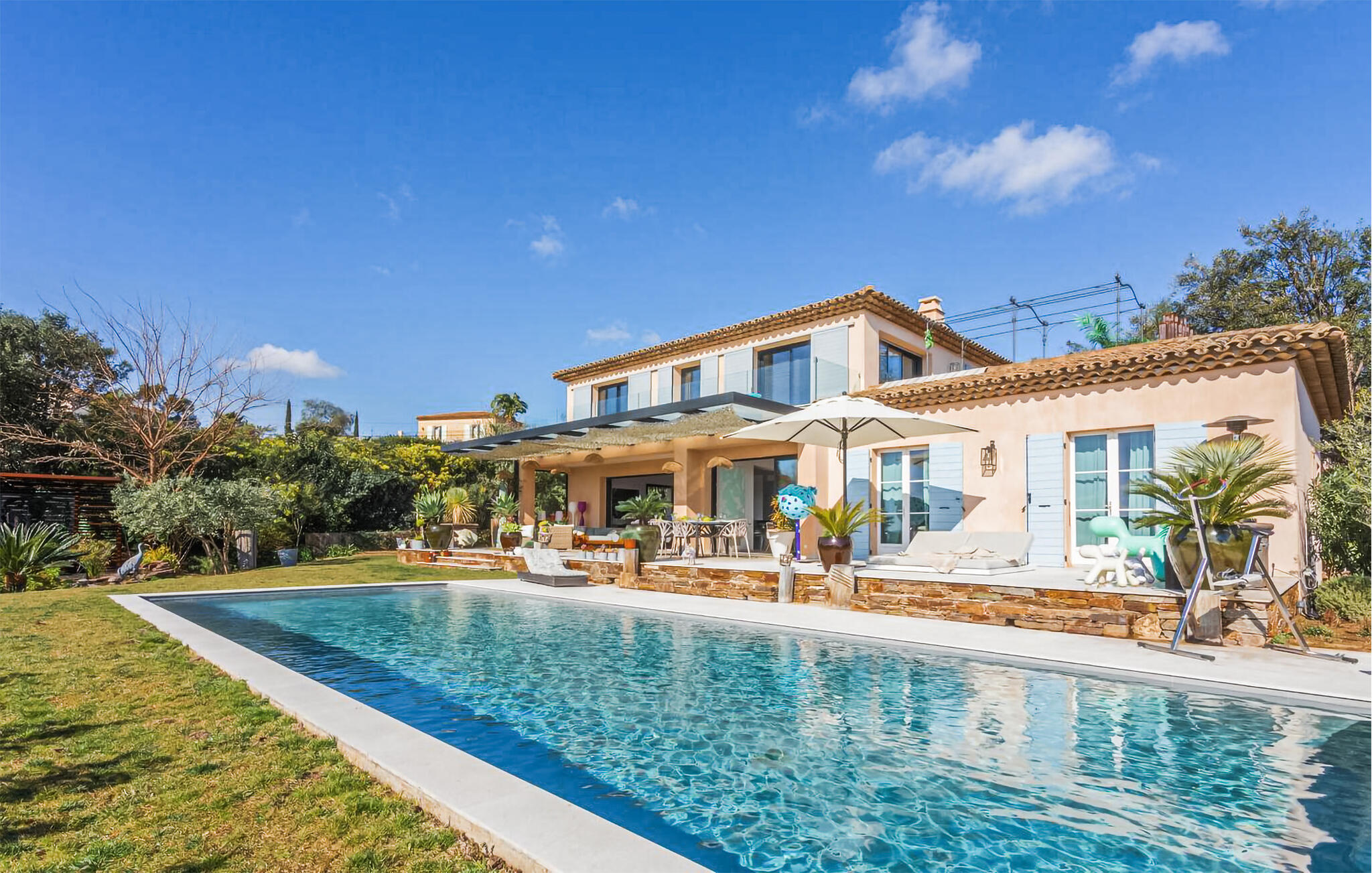 Vakantiehuis met privé zwembad in Grimaud (Frankrijk) voor 8 personen
