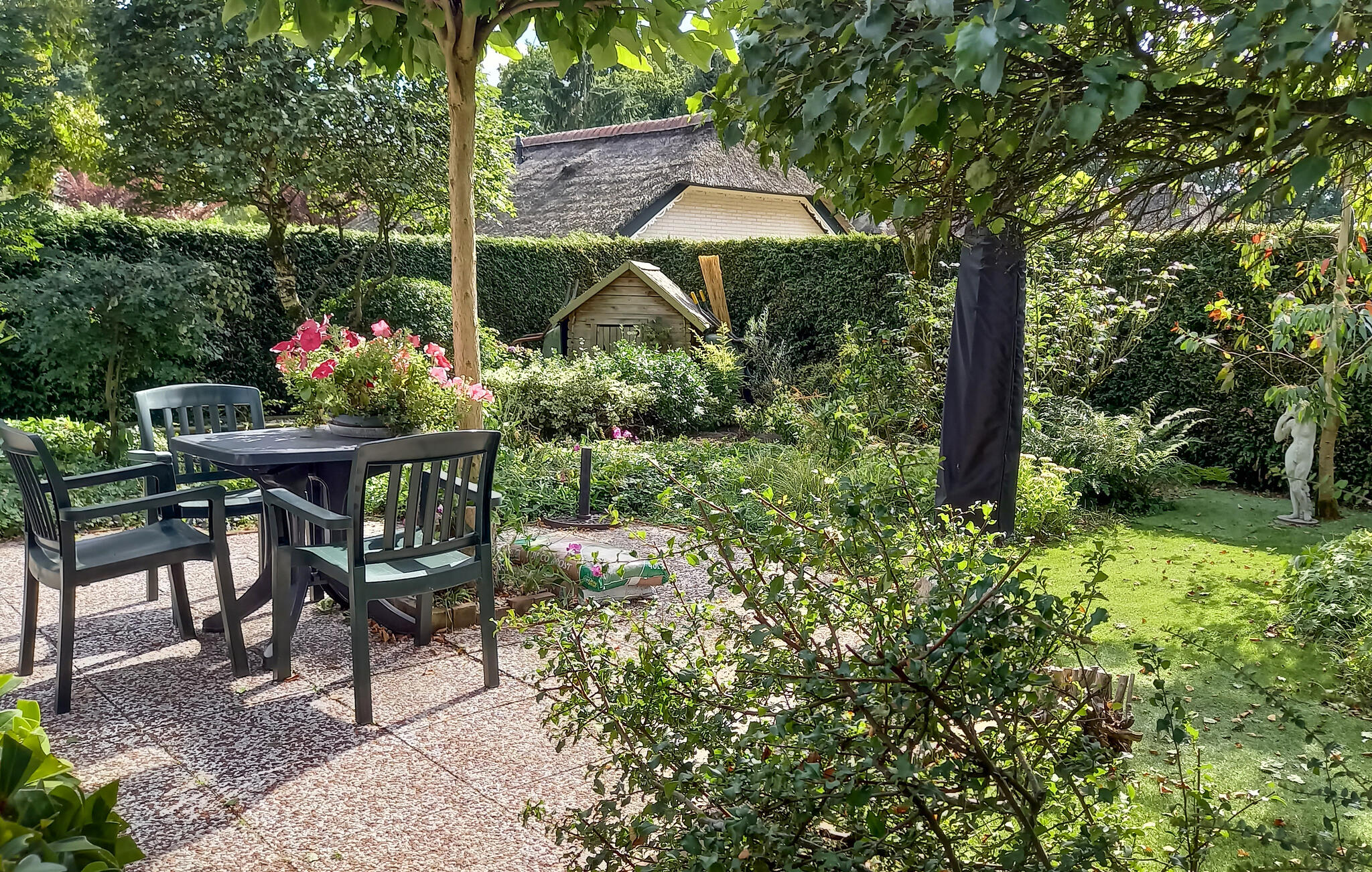 Vakantiehuis met omheinde tuin in Ermelo (Nederland) 2 honden zijn welkom