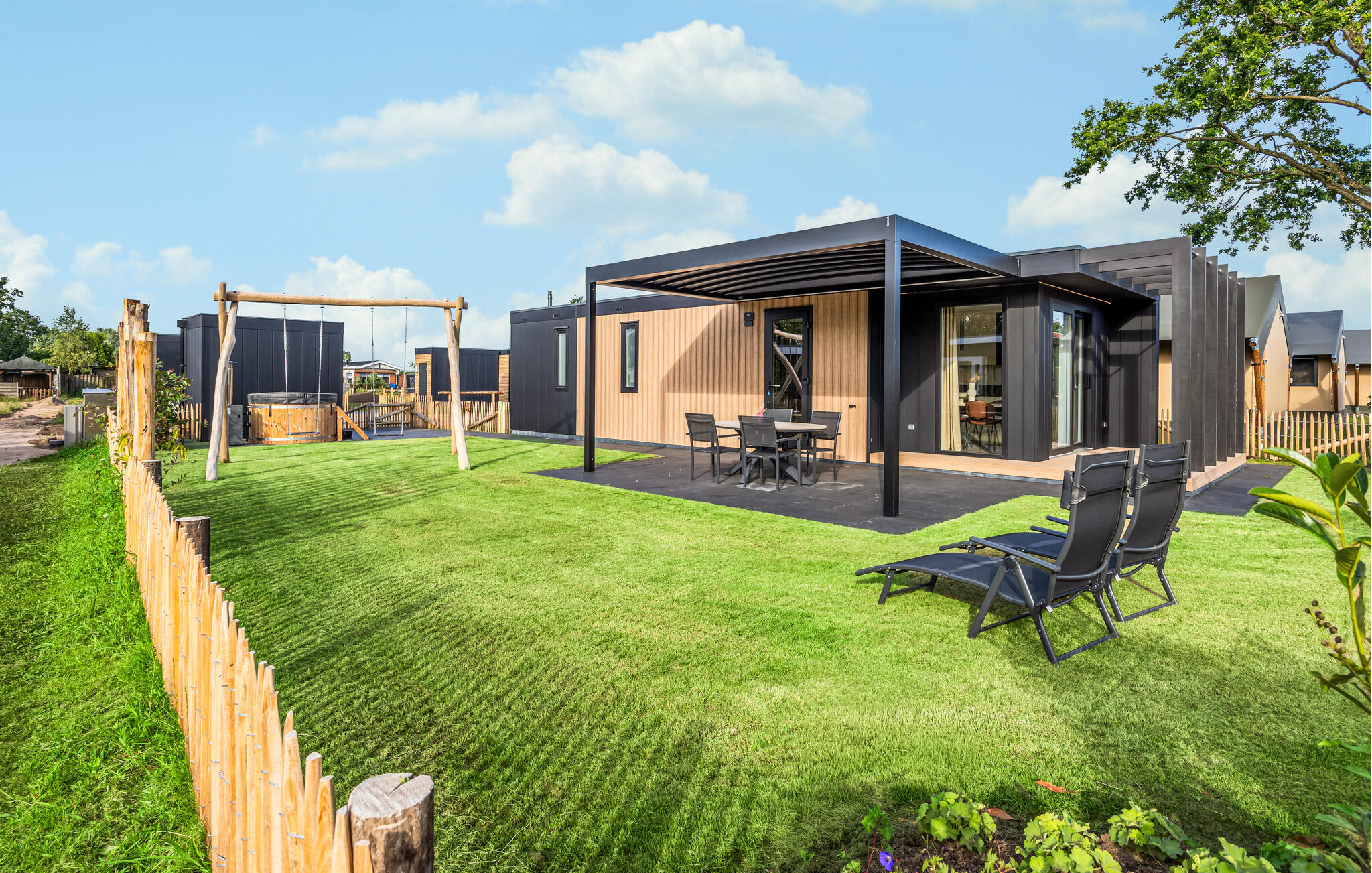 Vakantiehuis met omheinde tuin in Voorthuizen (Nederland) 1 hond is welkom
