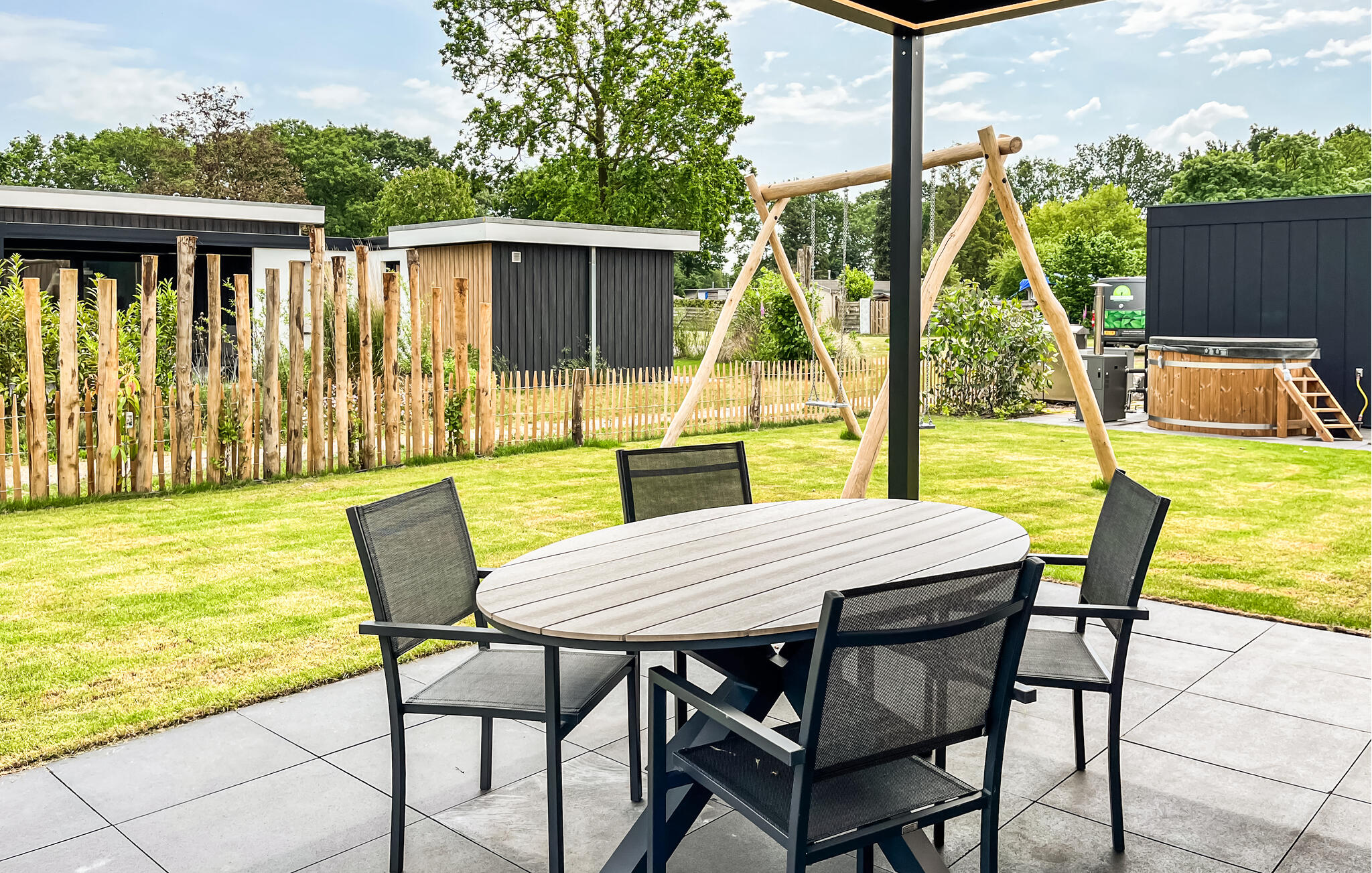 Vakantiehuis met omheinde tuin in Voorthuizen (Nederland) 1 hond is welkom