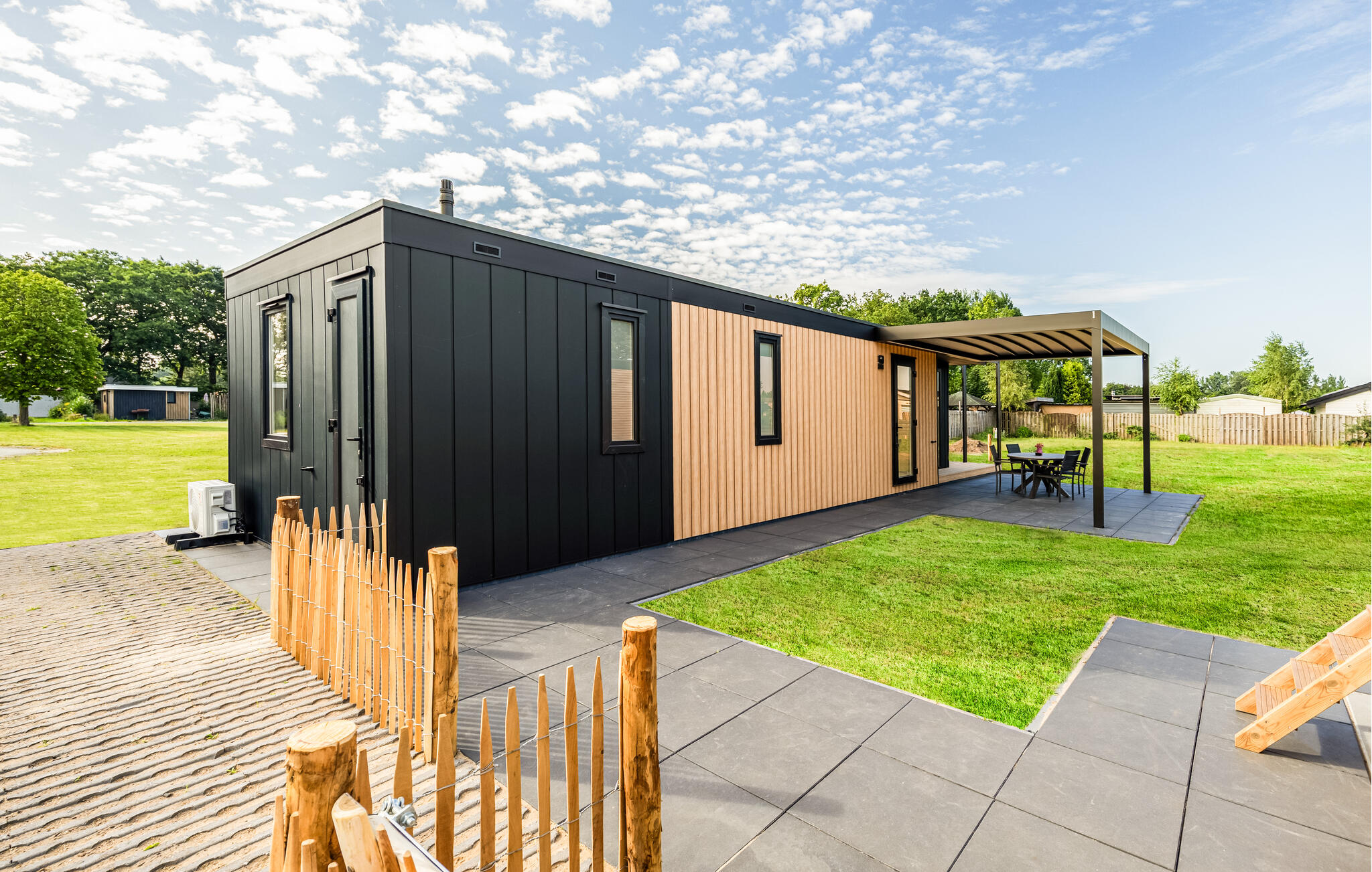 Ferienhaus mit umzäuntem Garten in Voorthuizen (Niederlande) und 1 Hund erlaubt