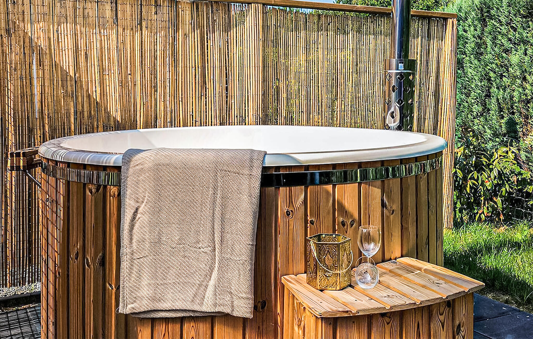 Vakantiehuis met omheinde tuin in Voorthuizen (Nederland) 1 hond is welkom