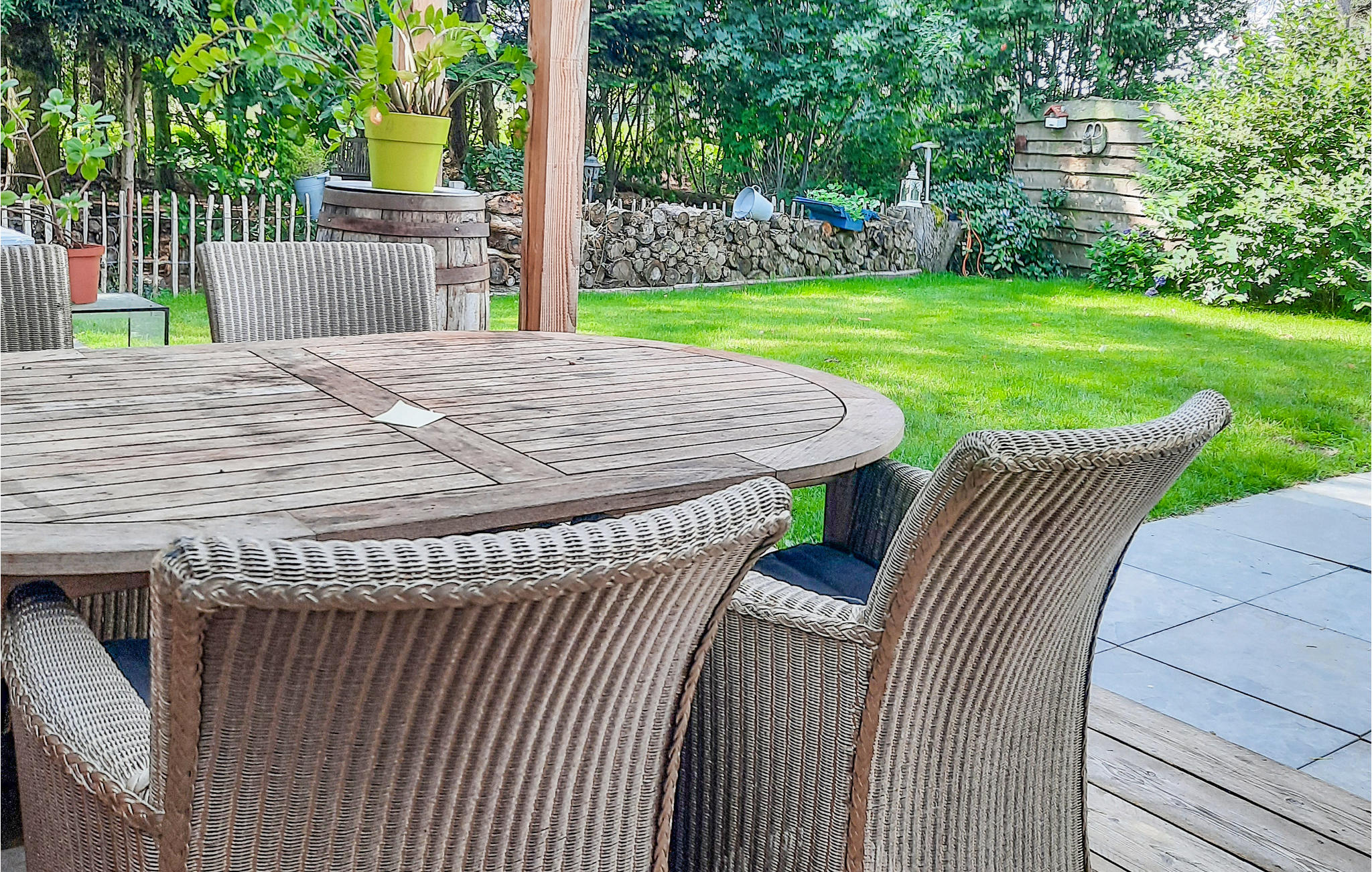 Vakantiehuis met omheinde tuin in Sint-Oedenrode (Nederland) 1 hond is welkom