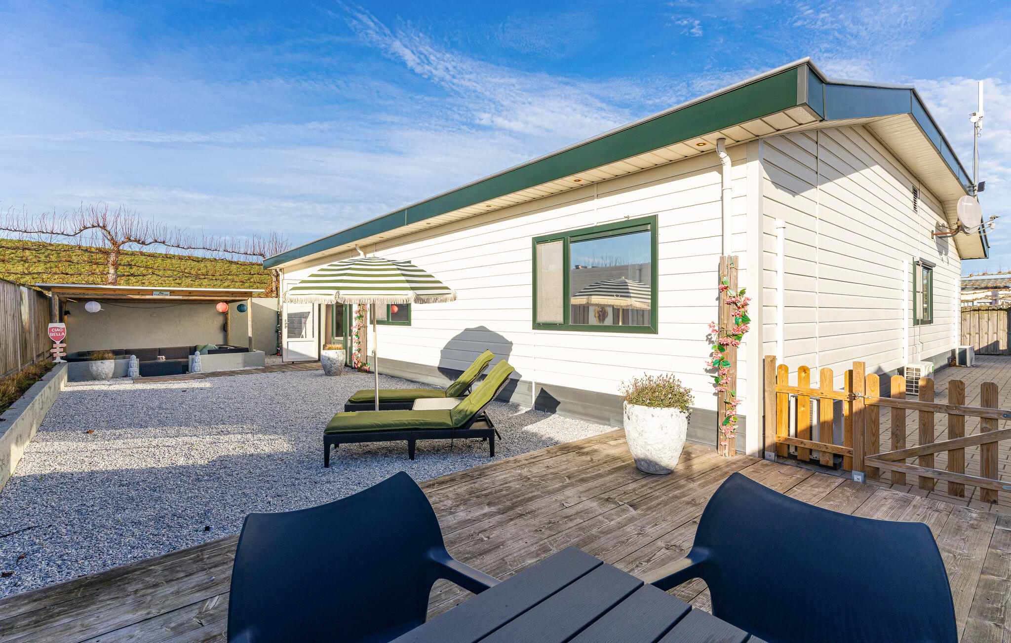Ferienhaus mit umzäuntem Garten in Stavenisse (Niederlande) und 2 Hunde erlaubt