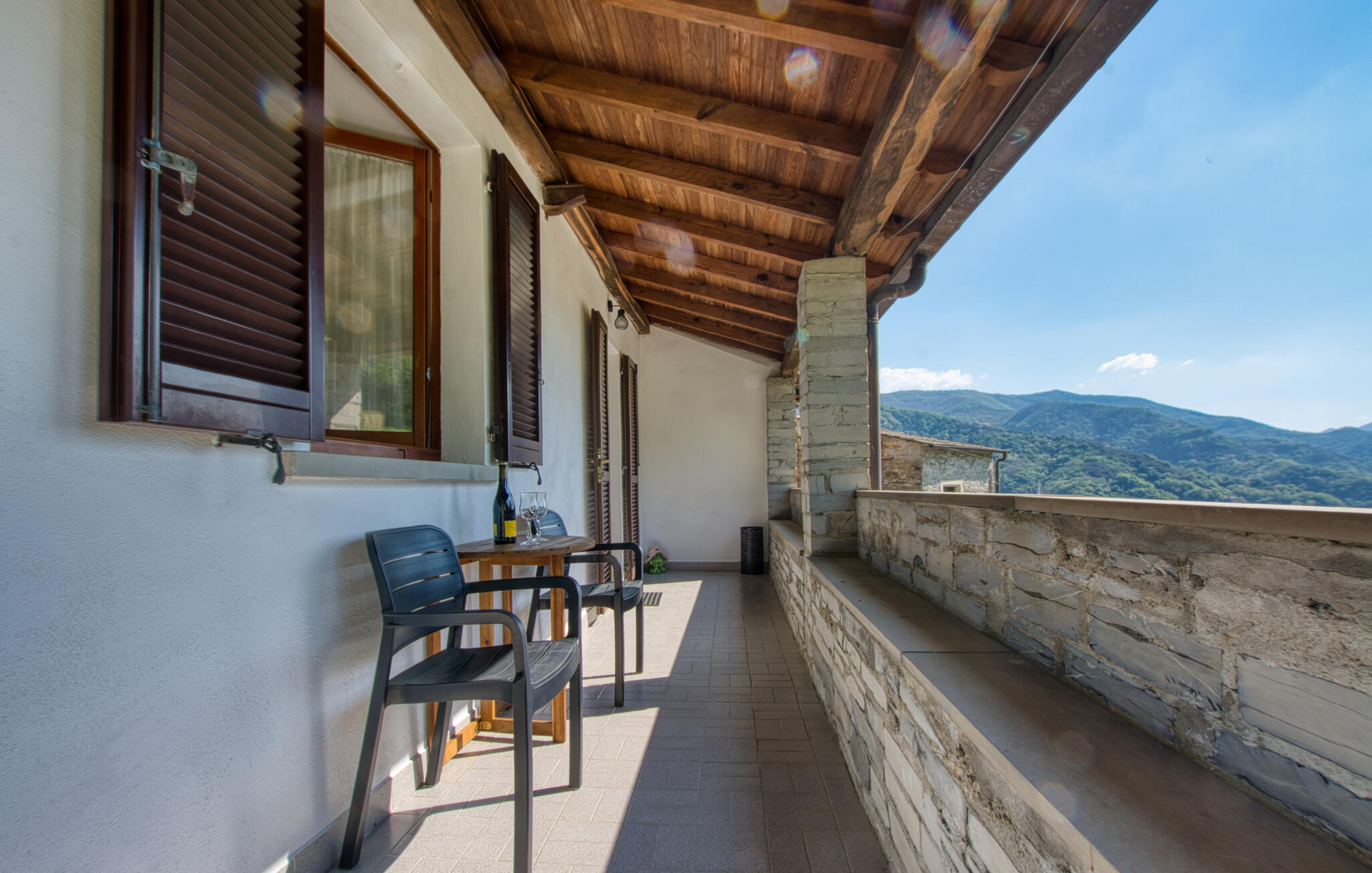 Ferienhaus in San Colombano Certenoli (Italien) und 1 Hund erlaubt