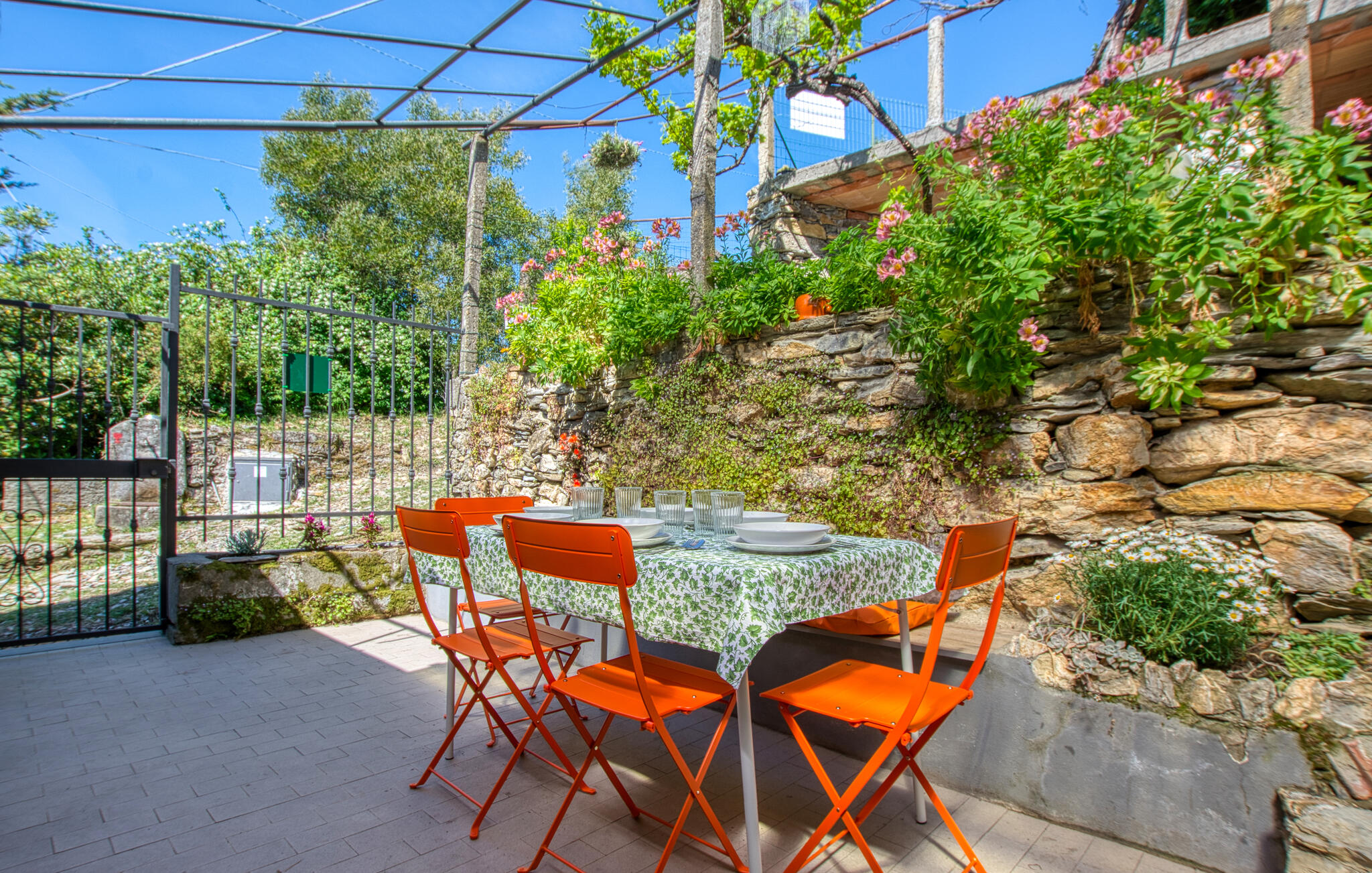 Vakantiehuis in Pieve Ligure (Italië) 1 hond is welkom